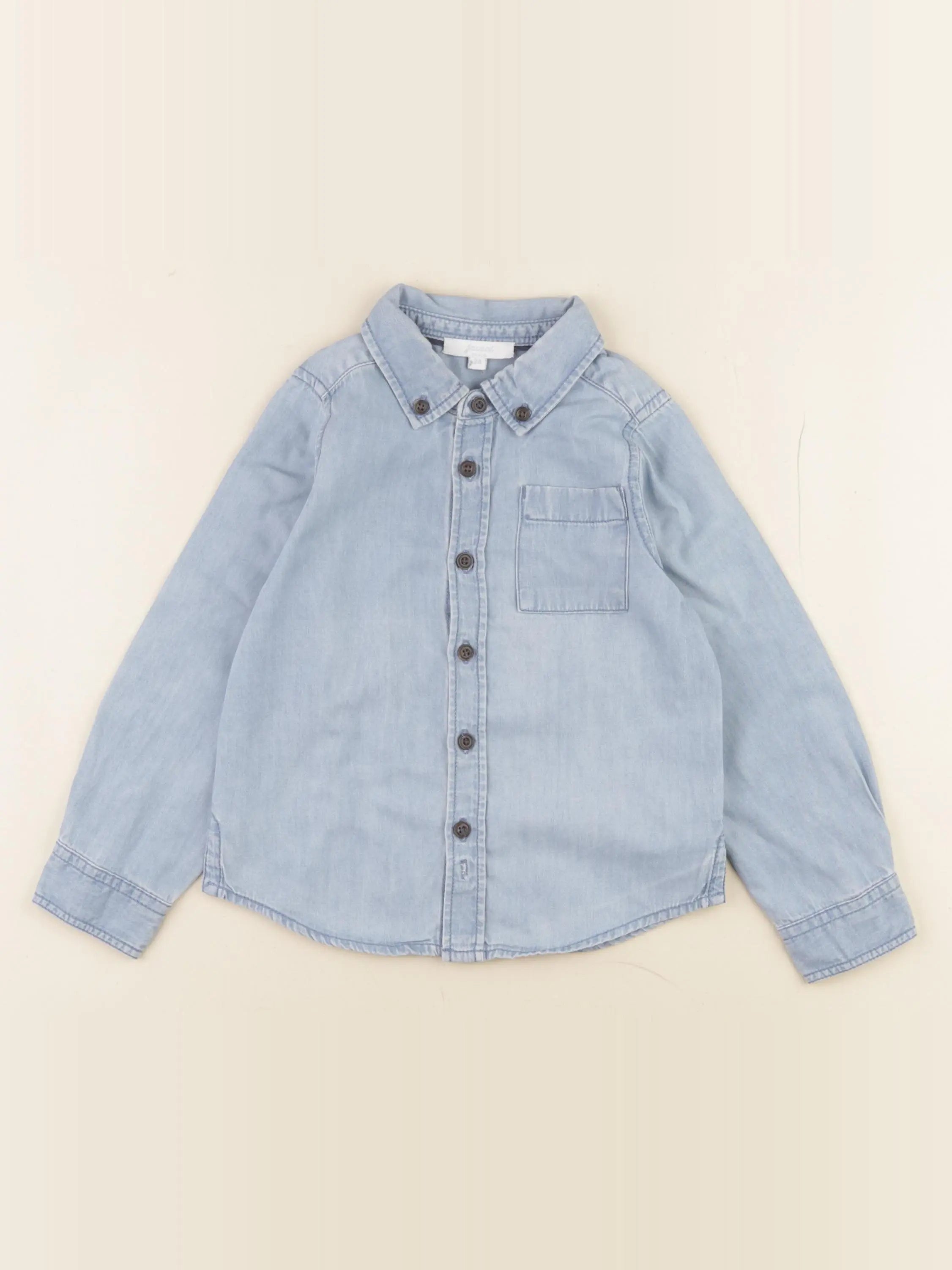 Jacadi - chemise bleu - 2 ans