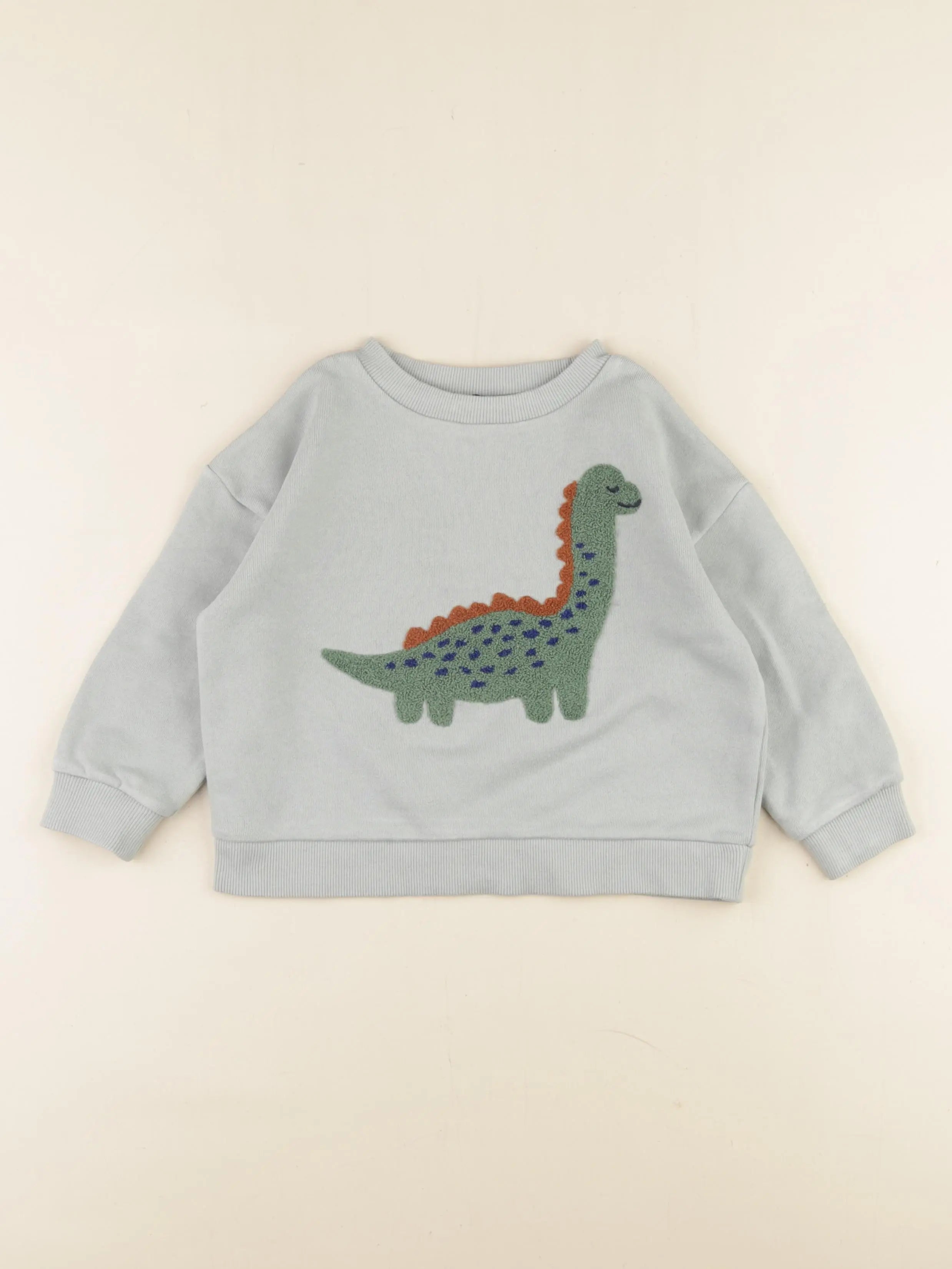 Monoprix - sweat vert - 3 ans