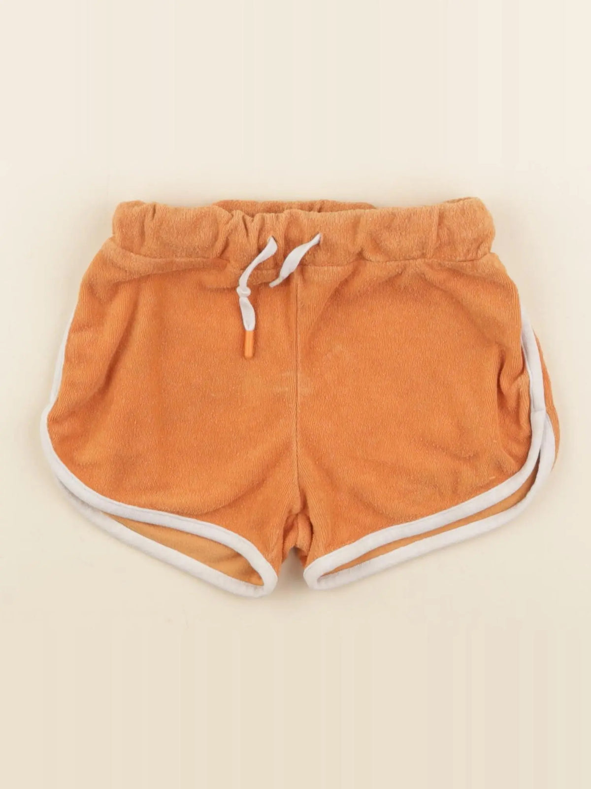 Monoprix - short orange - 4 ans