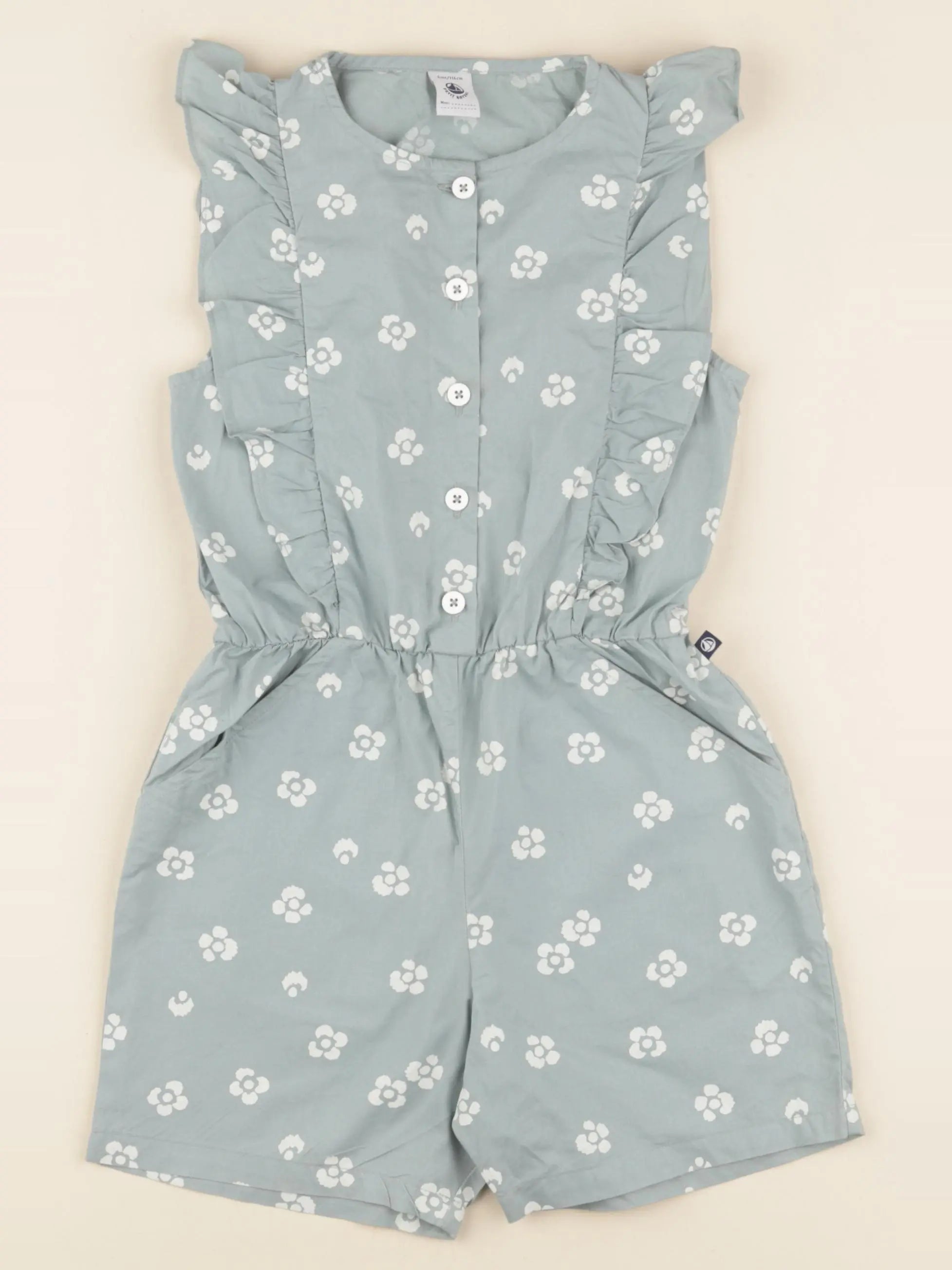 Petit Bateau - combinaison vert - 6 ans