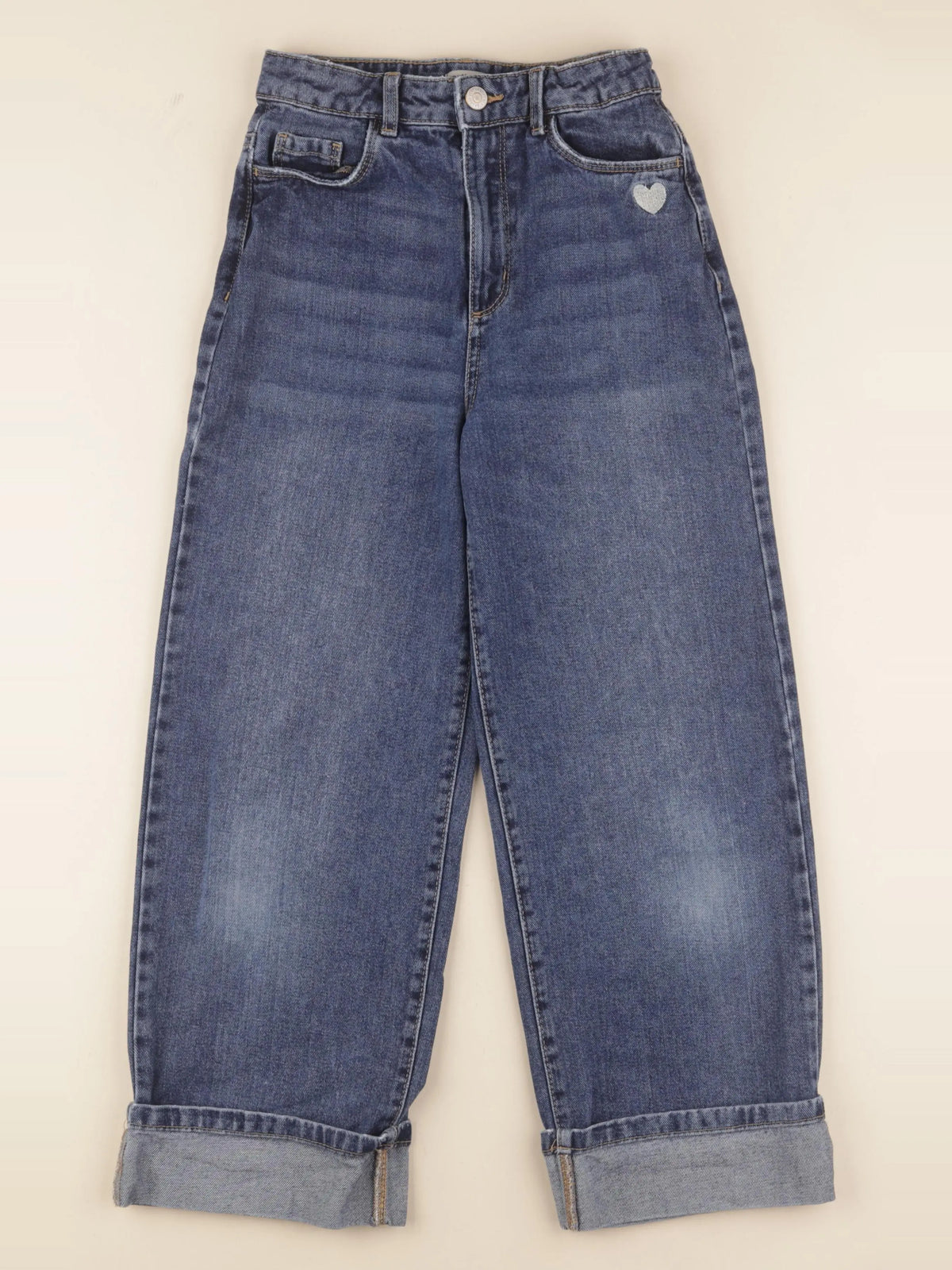 Vertbaudet - jean bleu - 10 ans