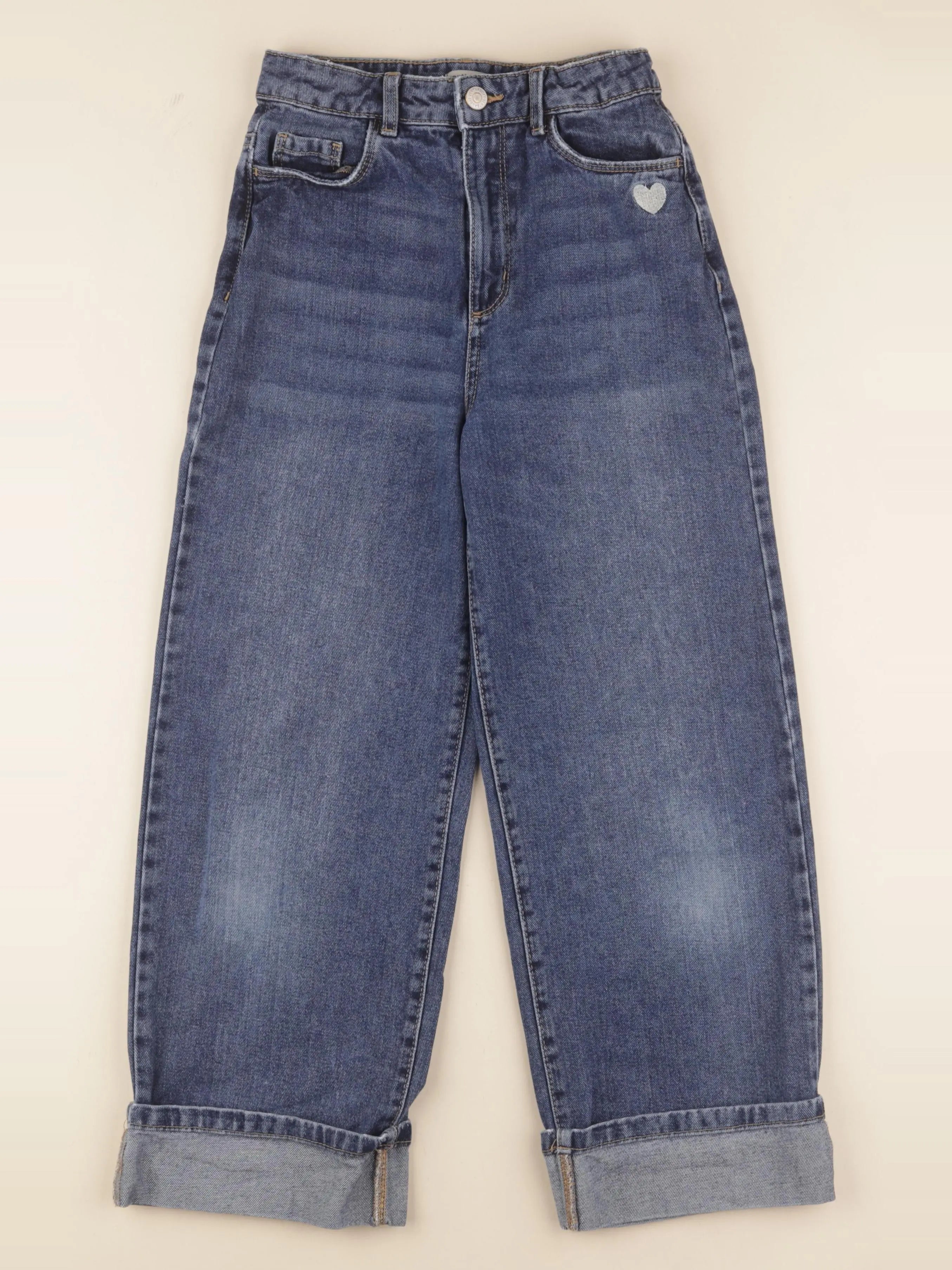 Vertbaudet - jean bleu - 10 ans