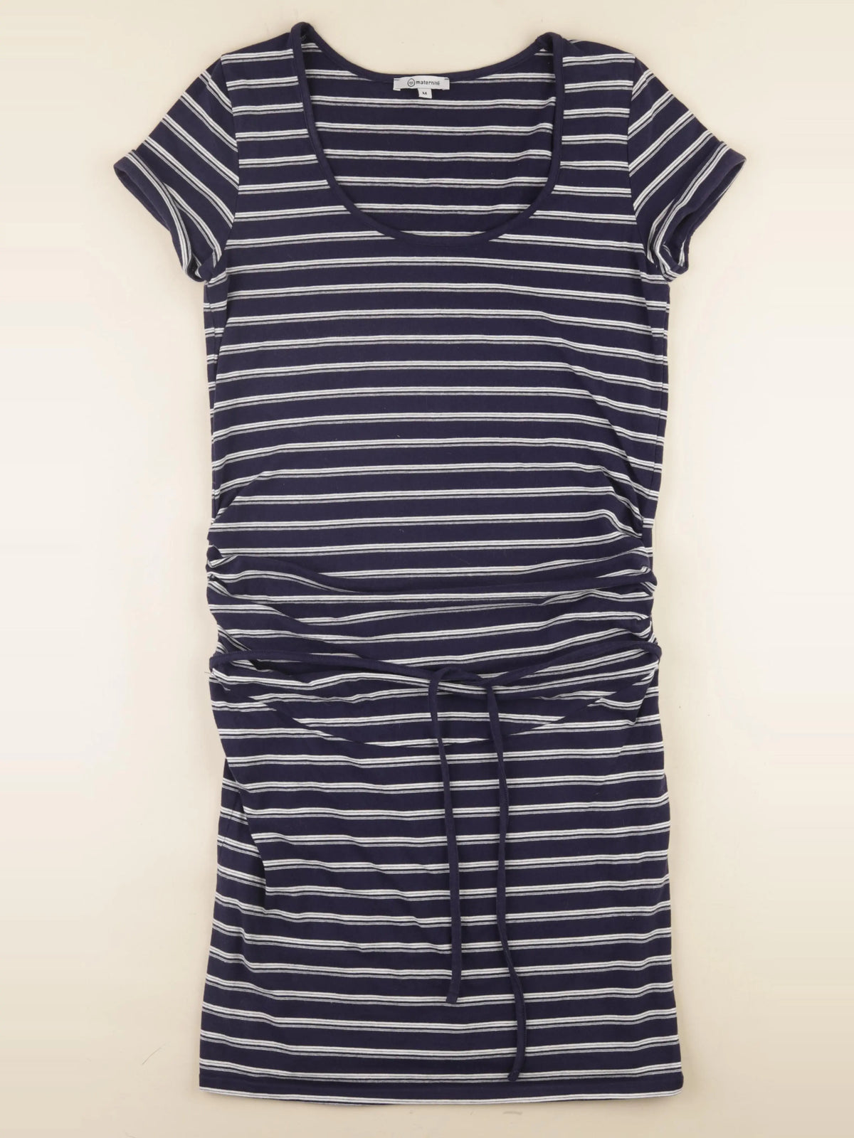 La Halle - robe grossesse bleu - m