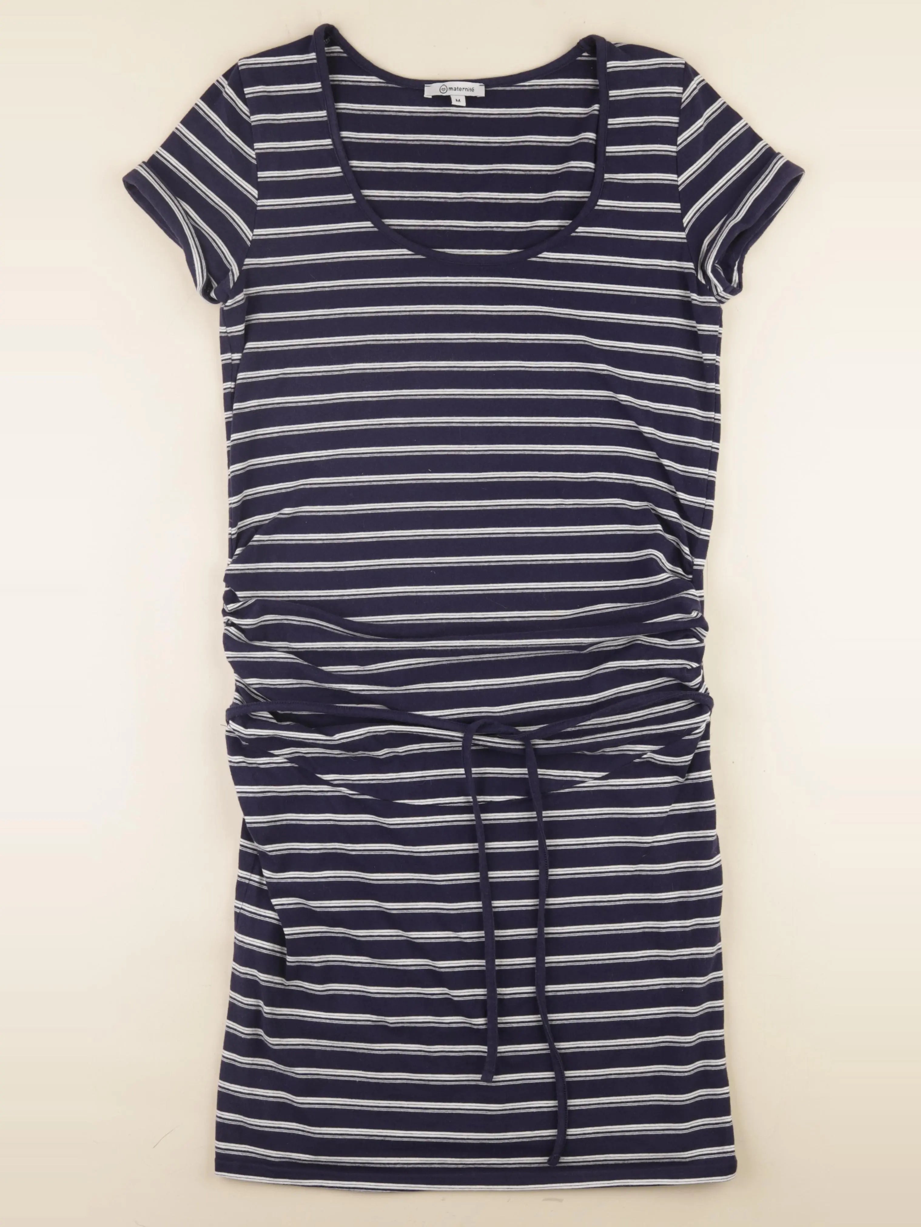 La Halle - robe grossesse bleu - m