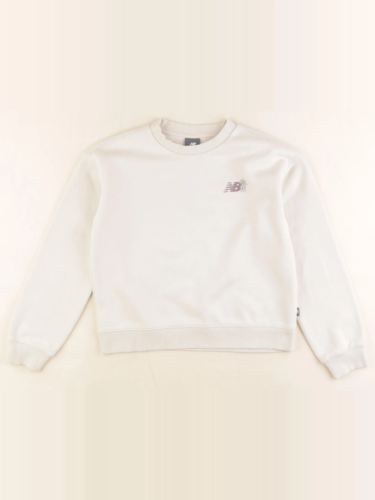 New Balance - sweat beige - 9/10 ans