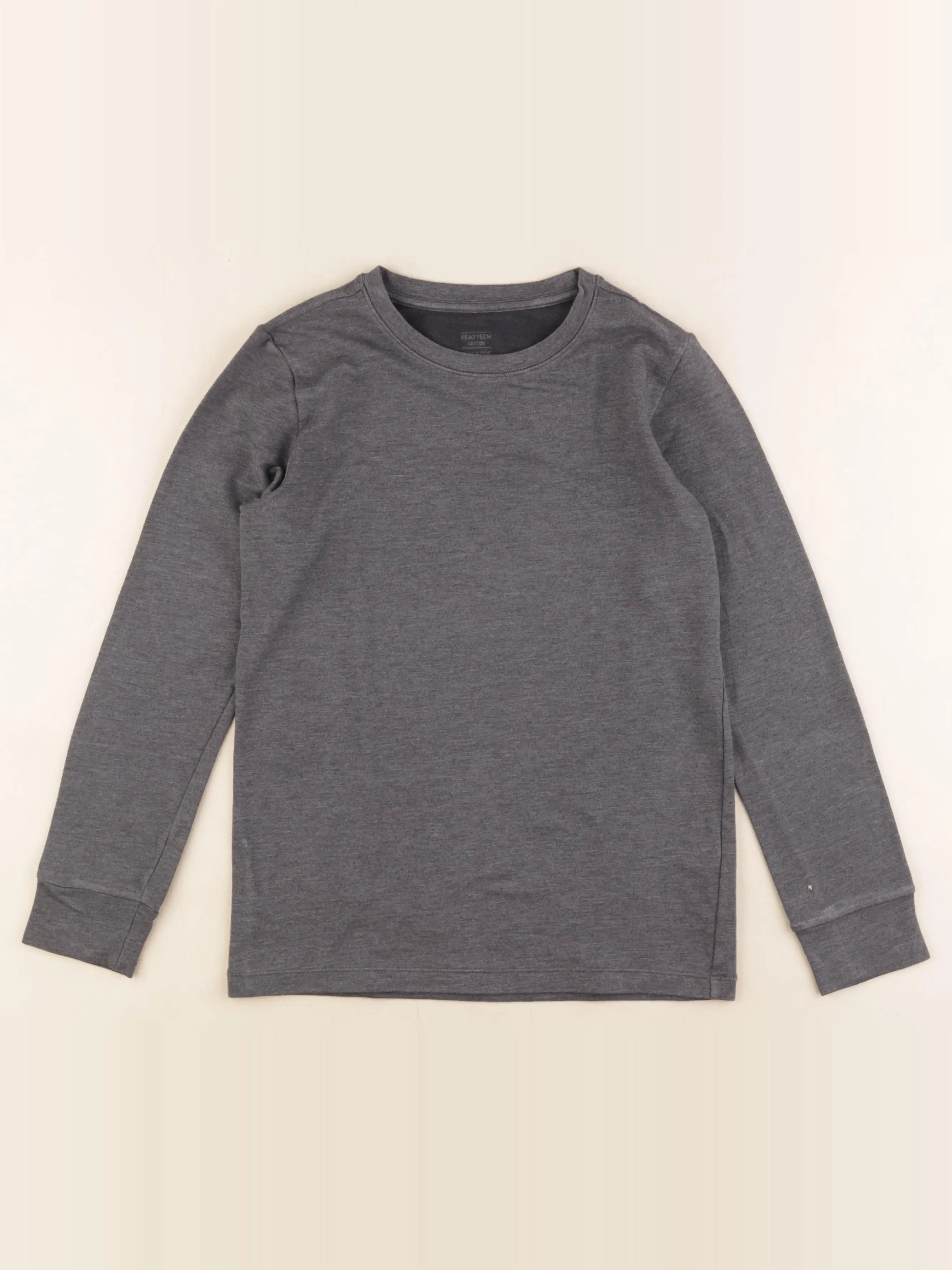 Uniqlo - sous-pull gris - 9/10 ans