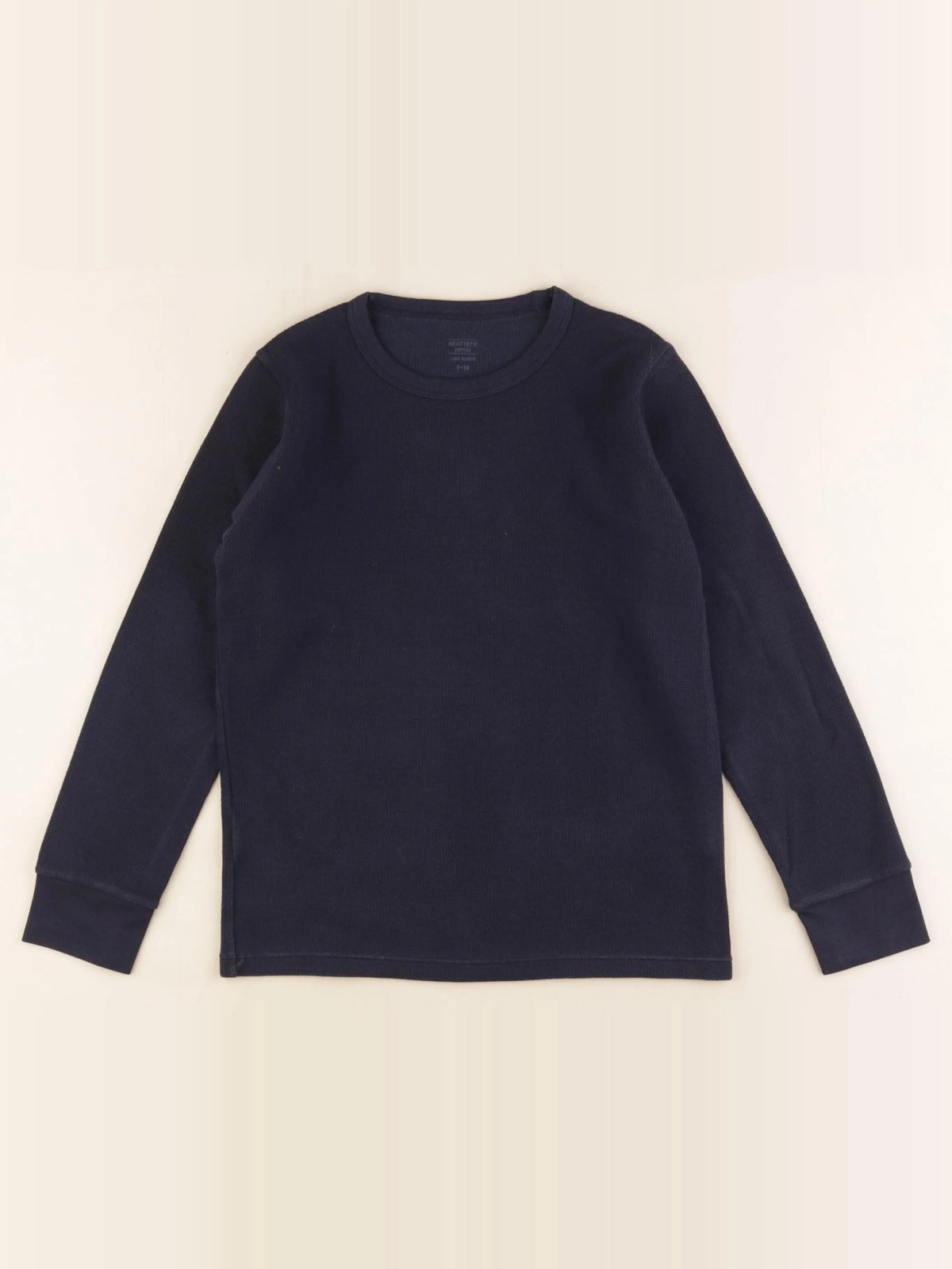 Uniqlo - sous-pull bleu - 9/10 ans