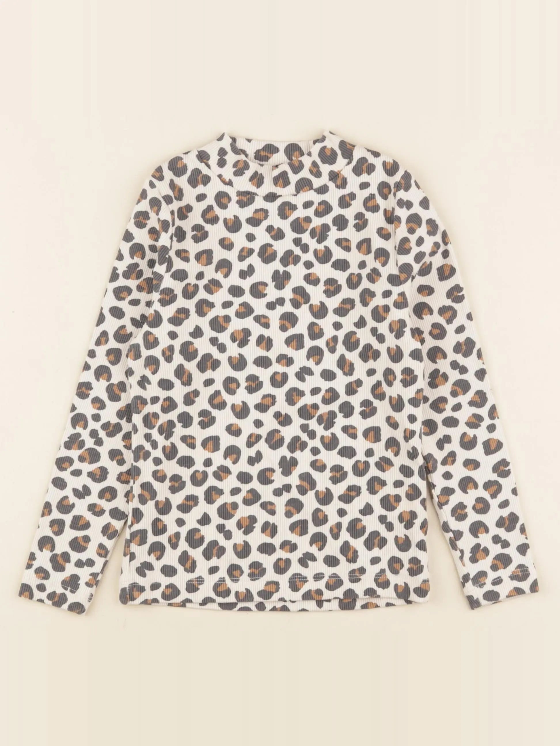 Monoprix - tee-shirt beige - 5 ans