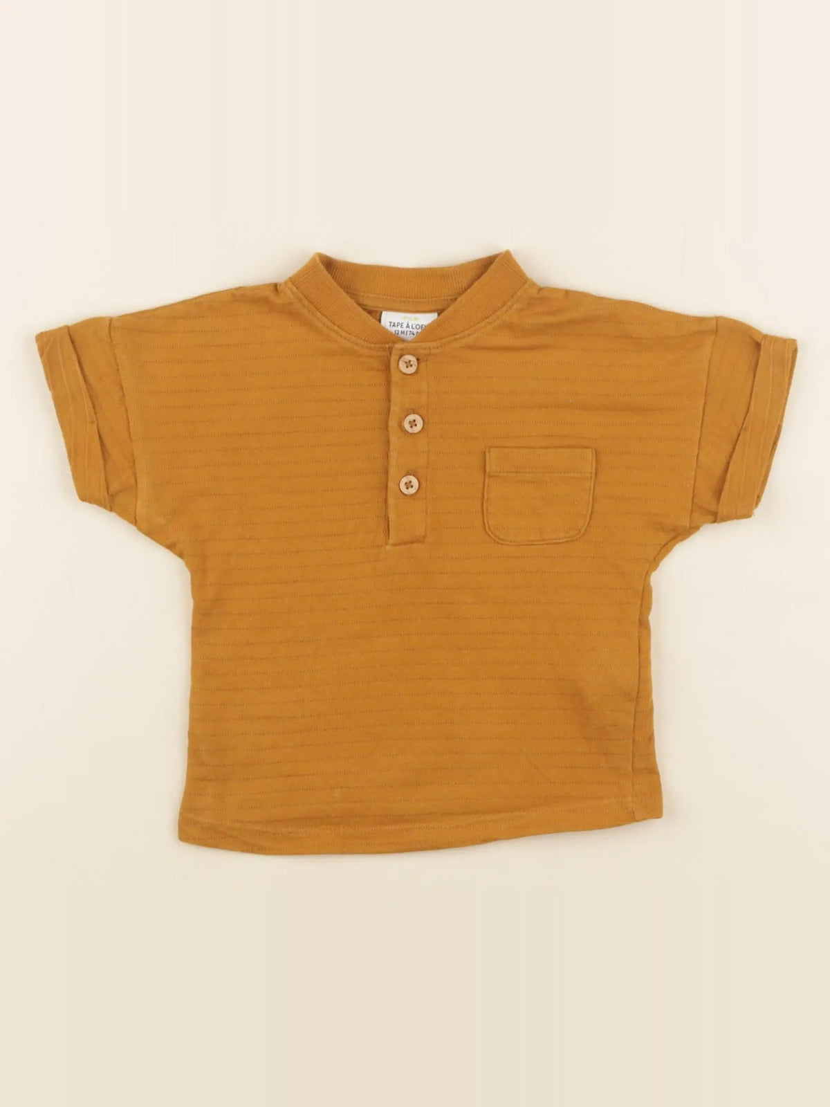 Tape à l'oeil - tee-shirt marron - 12 mois