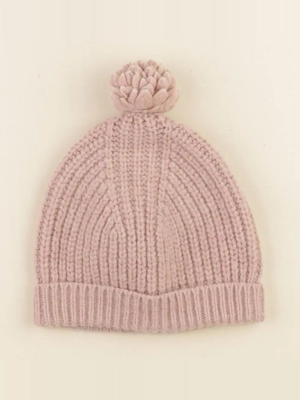 1+ In the family - bonnet rose - 12/24 mois