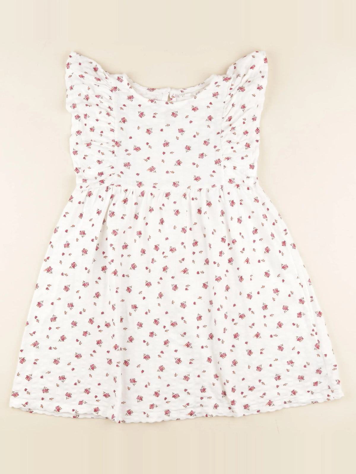 Vertbaudet - robe blanc - 8 ans