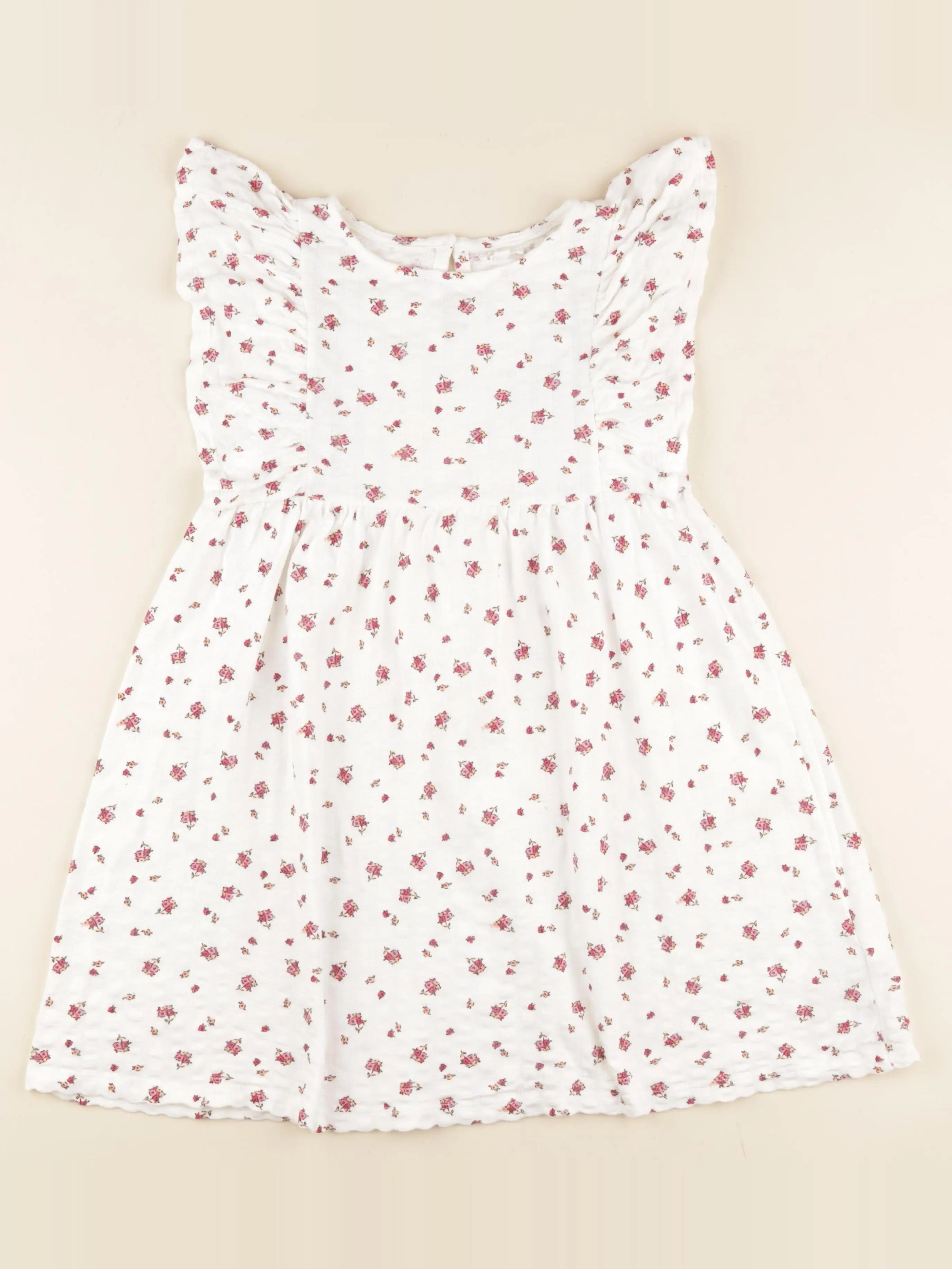 Vertbaudet - robe blanc - 8 ans