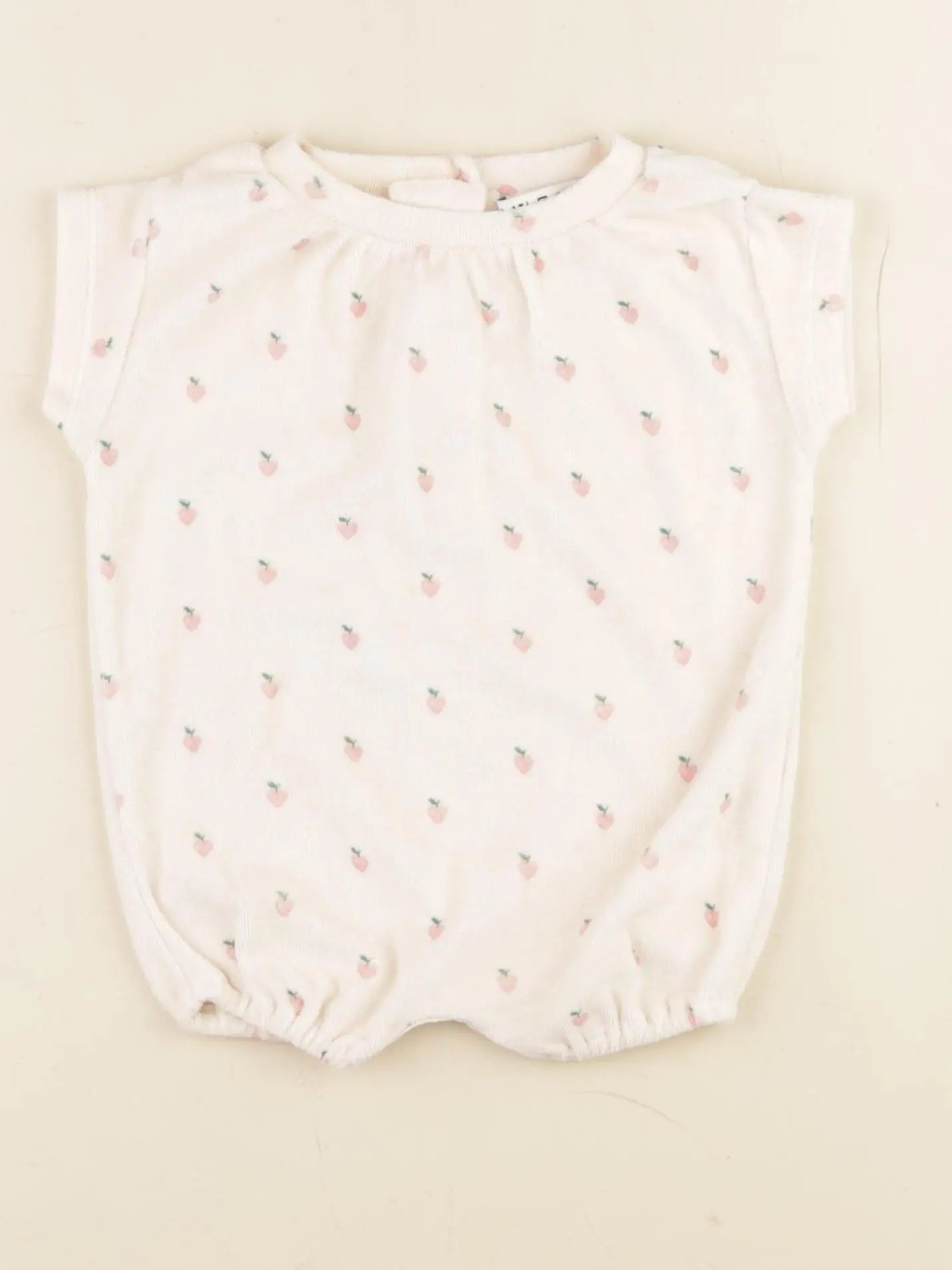 Emile et Ida - combinaison rose - 3 mois