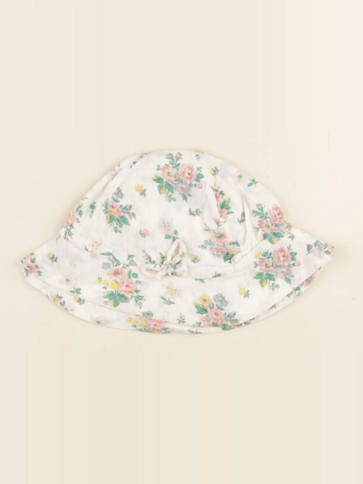 Emile et Ida - chapeau blanc, vert - 6/18 mois