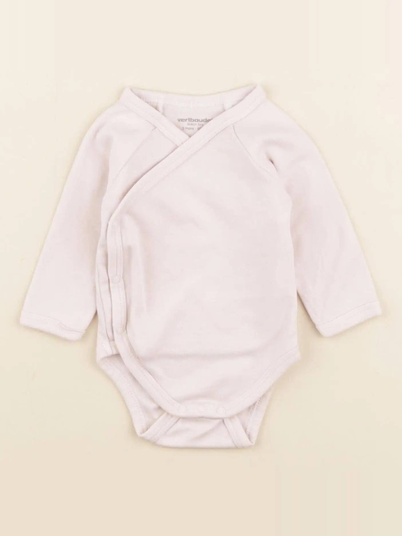 Vertbaudet - body rose - 1 mois