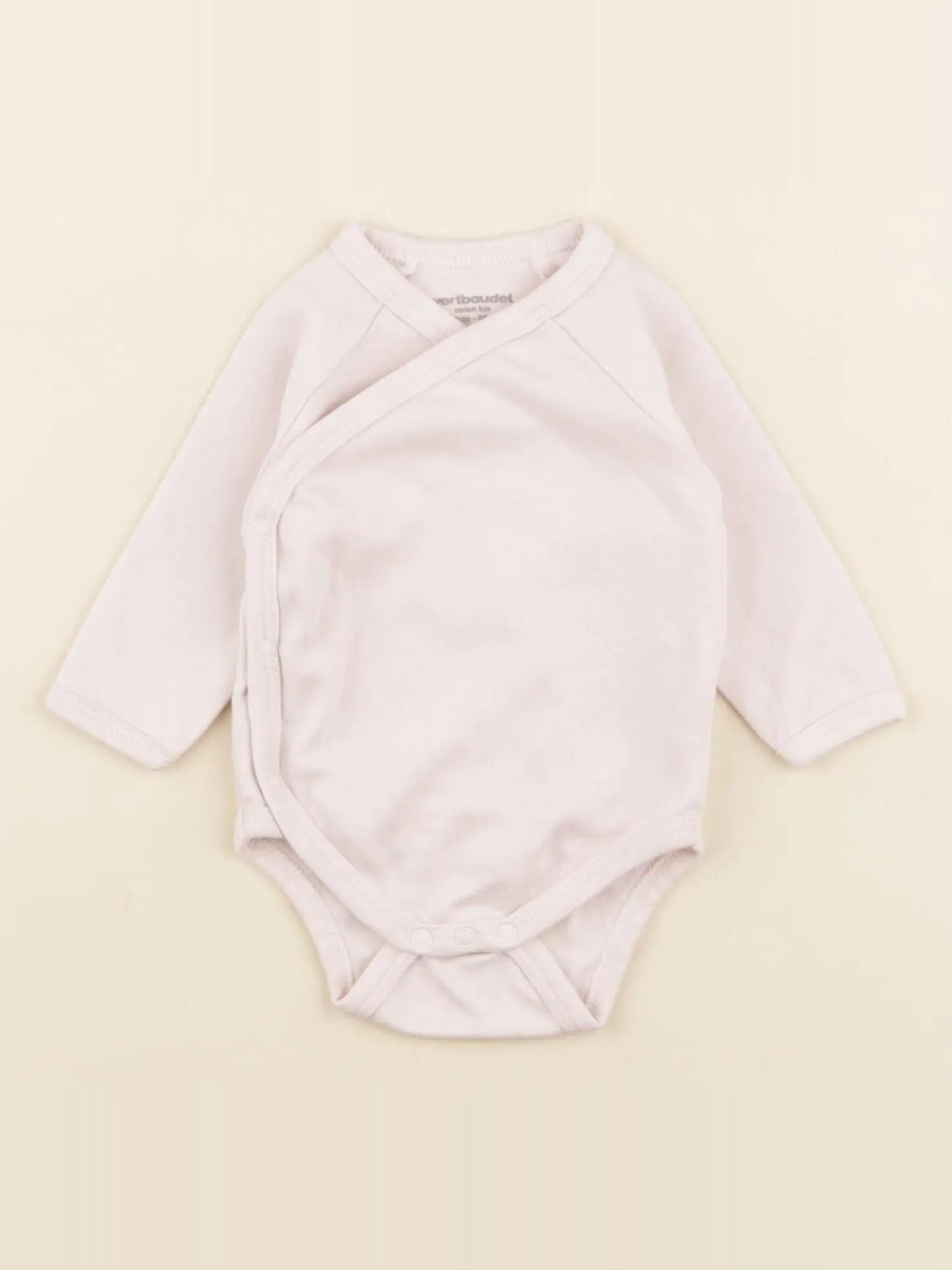 Vertbaudet - body rose - 1 mois