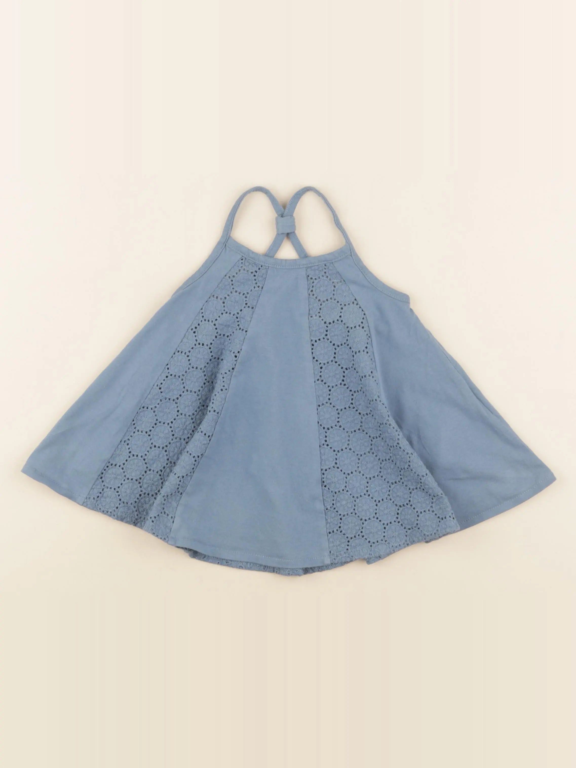 Vertbaudet - débardeur bleu - 4 ans