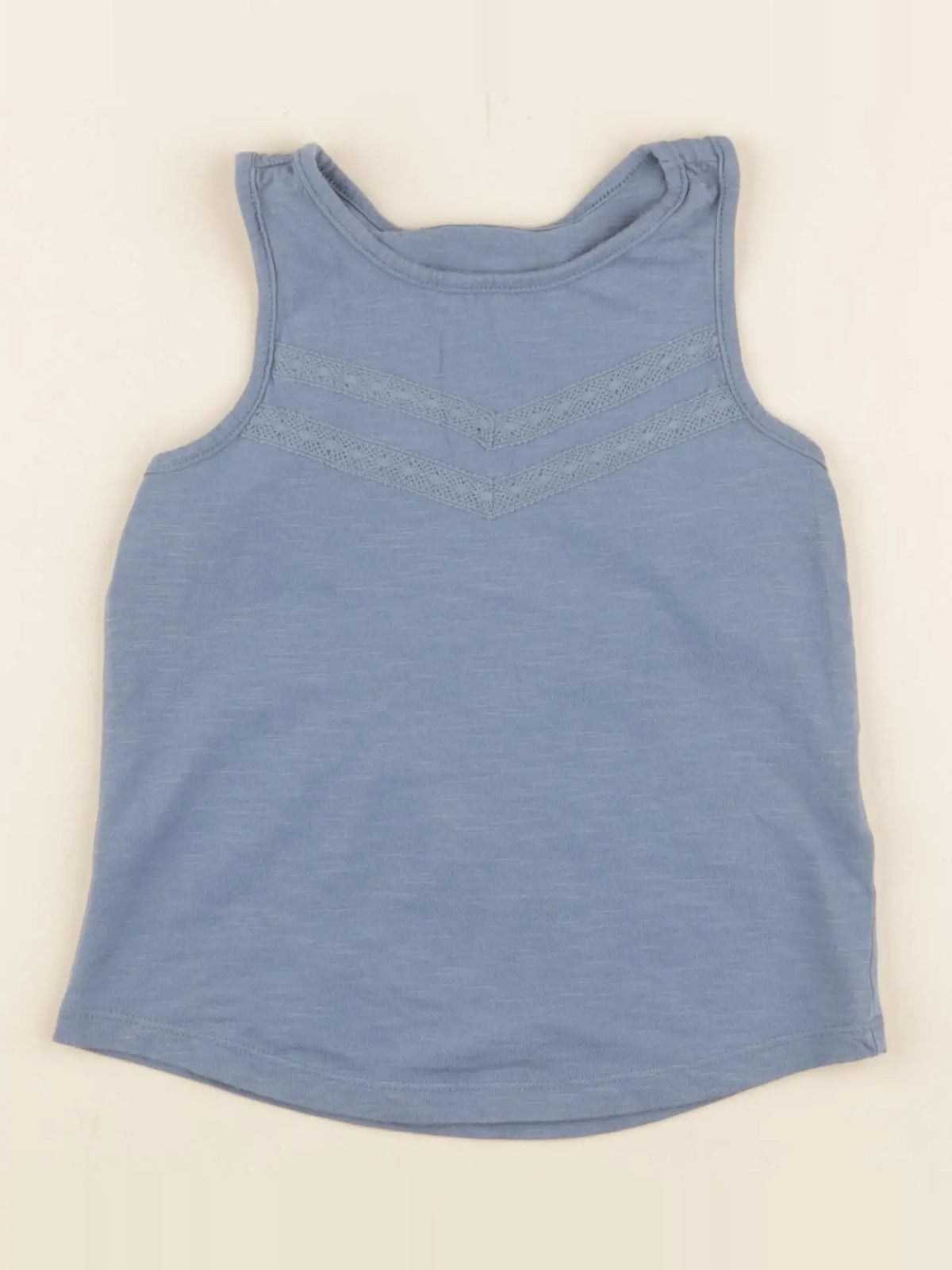 Vertbaudet - débardeur bleu - 3 ans