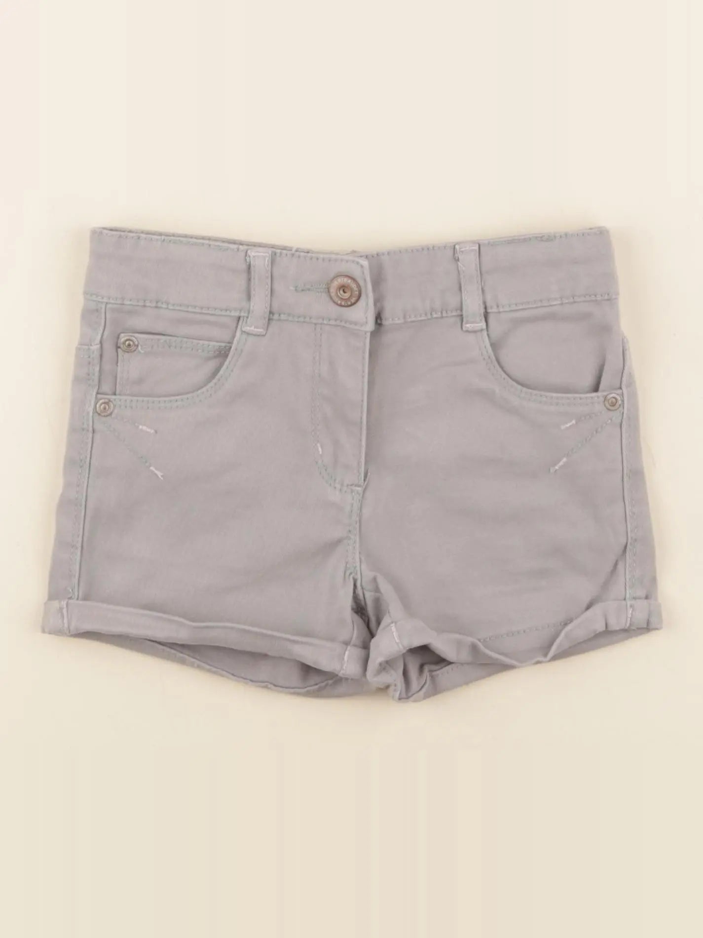 Vertbaudet - short gris - 5 ans