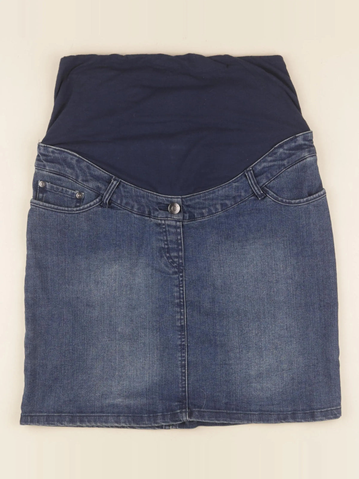 Vertbaudet - jupe grossesse bleu - 38