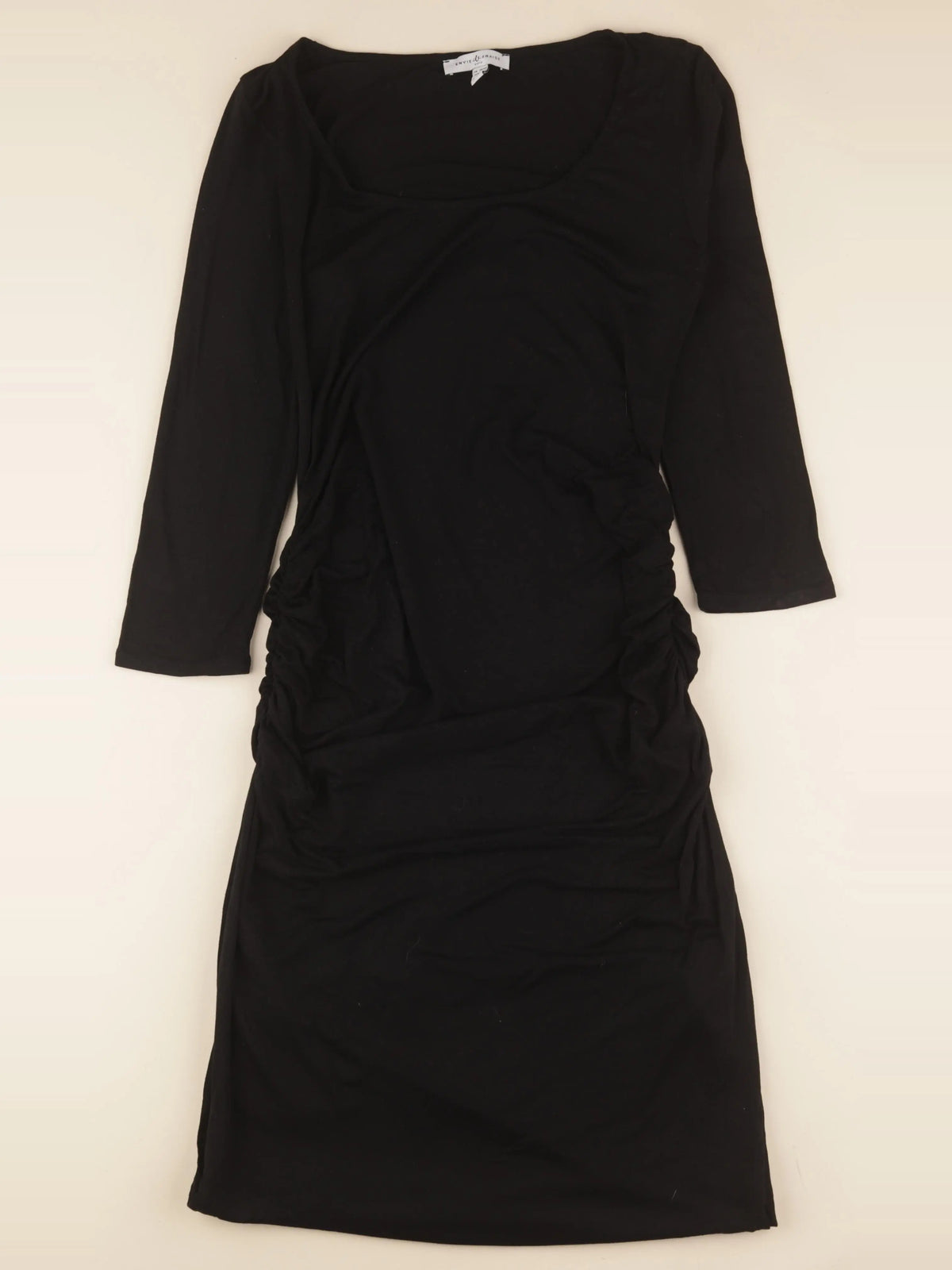 Envie de fraise - robe longue grossesse noir - 38 à 40