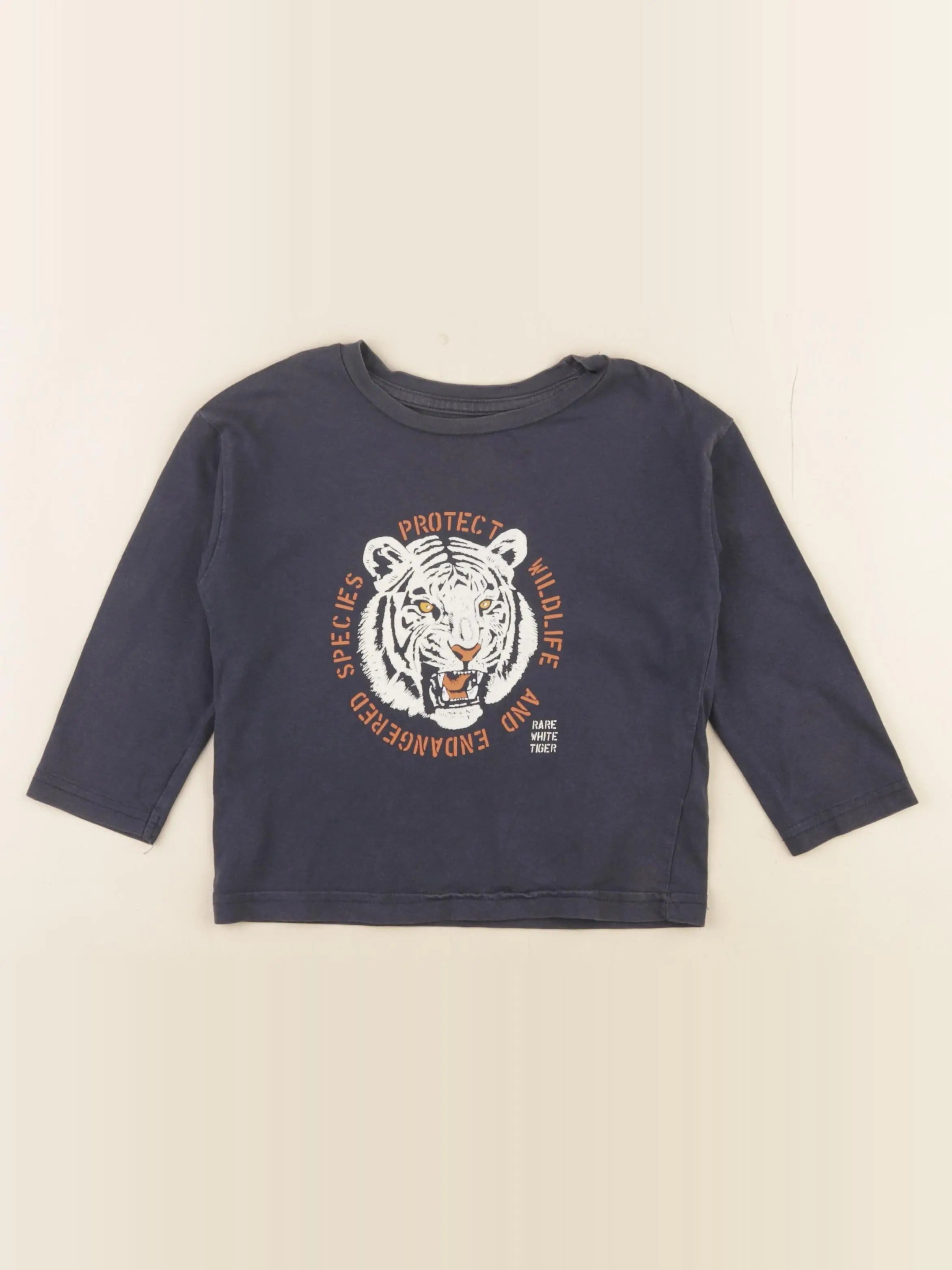 Vertbaudet - tee-shirt bleu - 3 ans