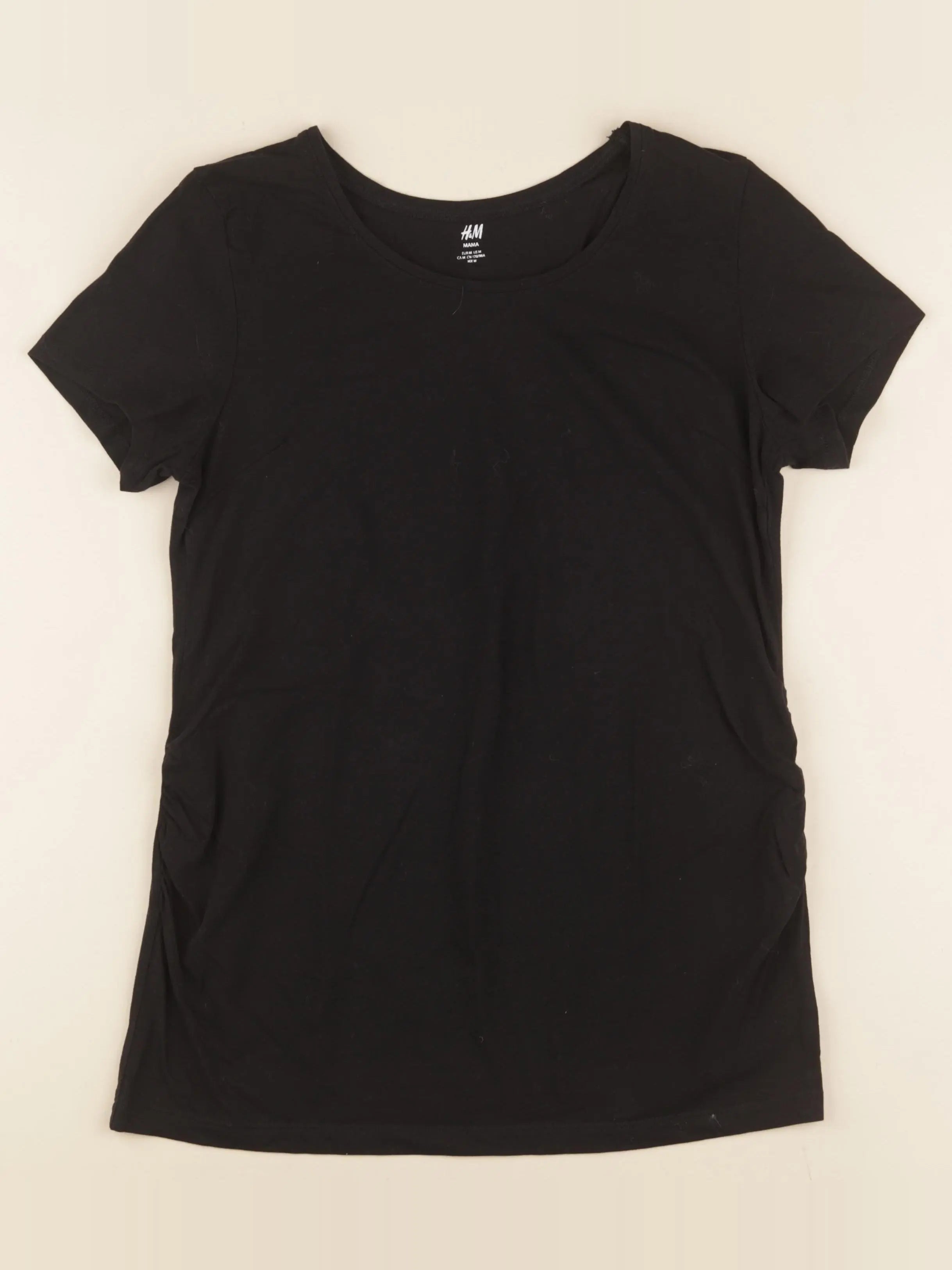 H&M - tee-shirt grossesse noir - 40 à 42