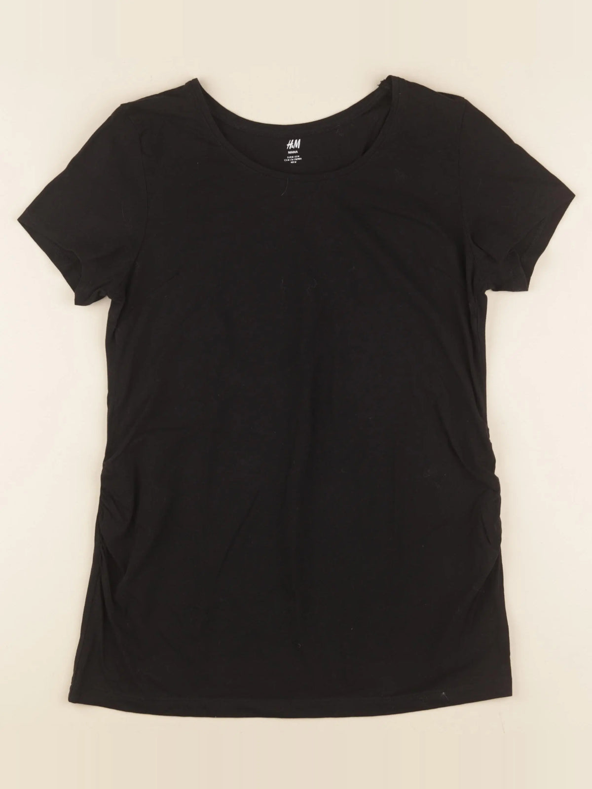 H&M - tee-shirt grossesse noir - 40 à 42