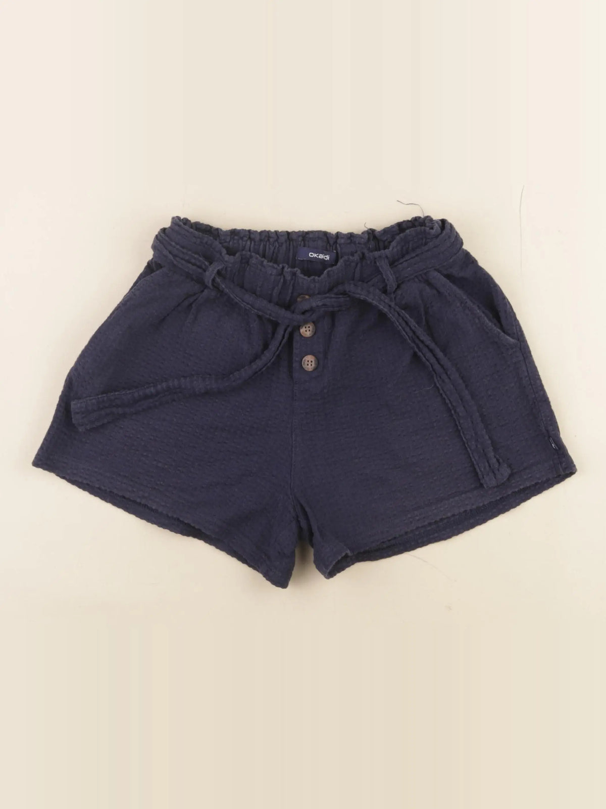 Okaidi - short bleu - 9 ans