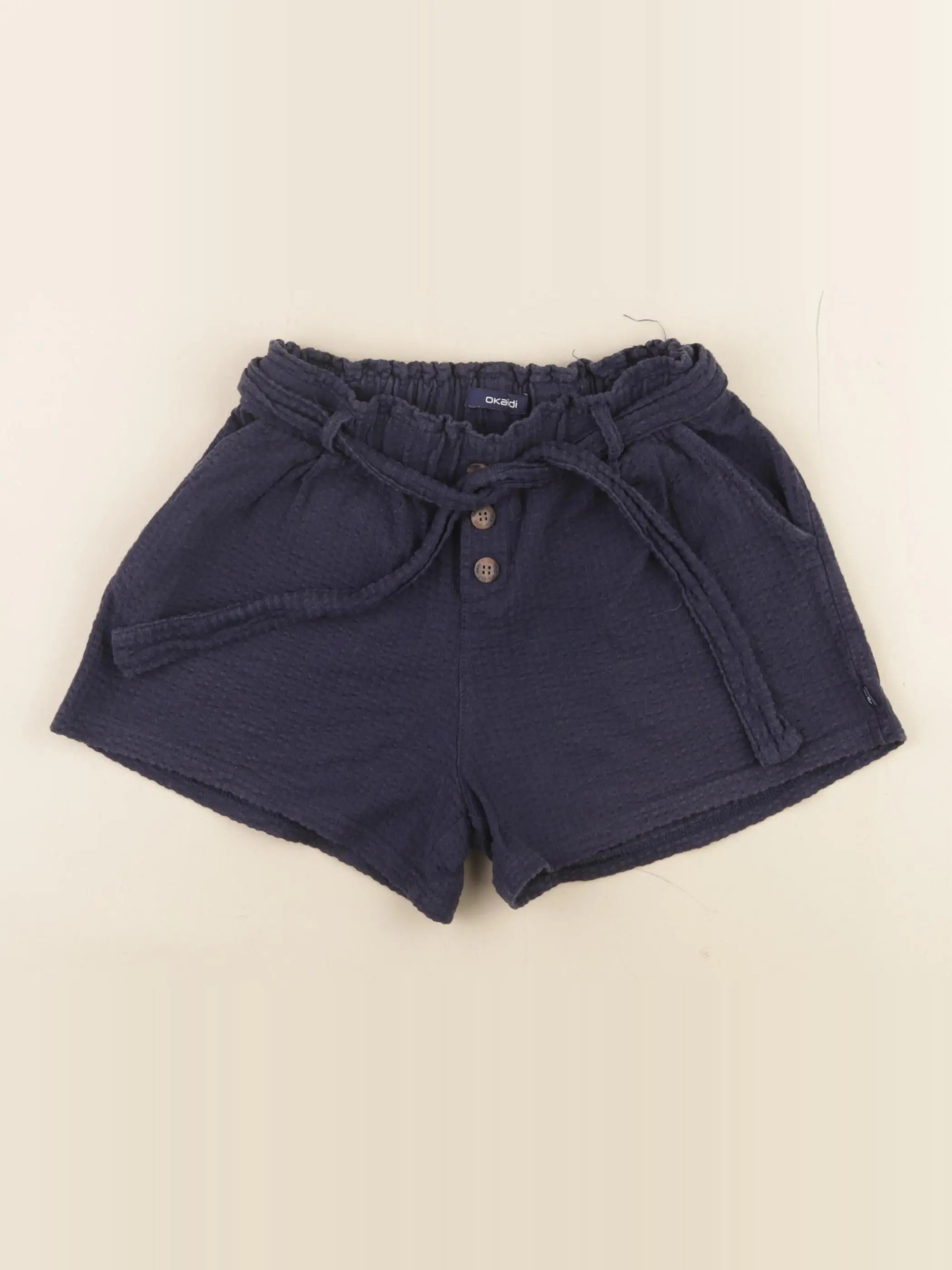 Okaidi - short bleu - 9 ans