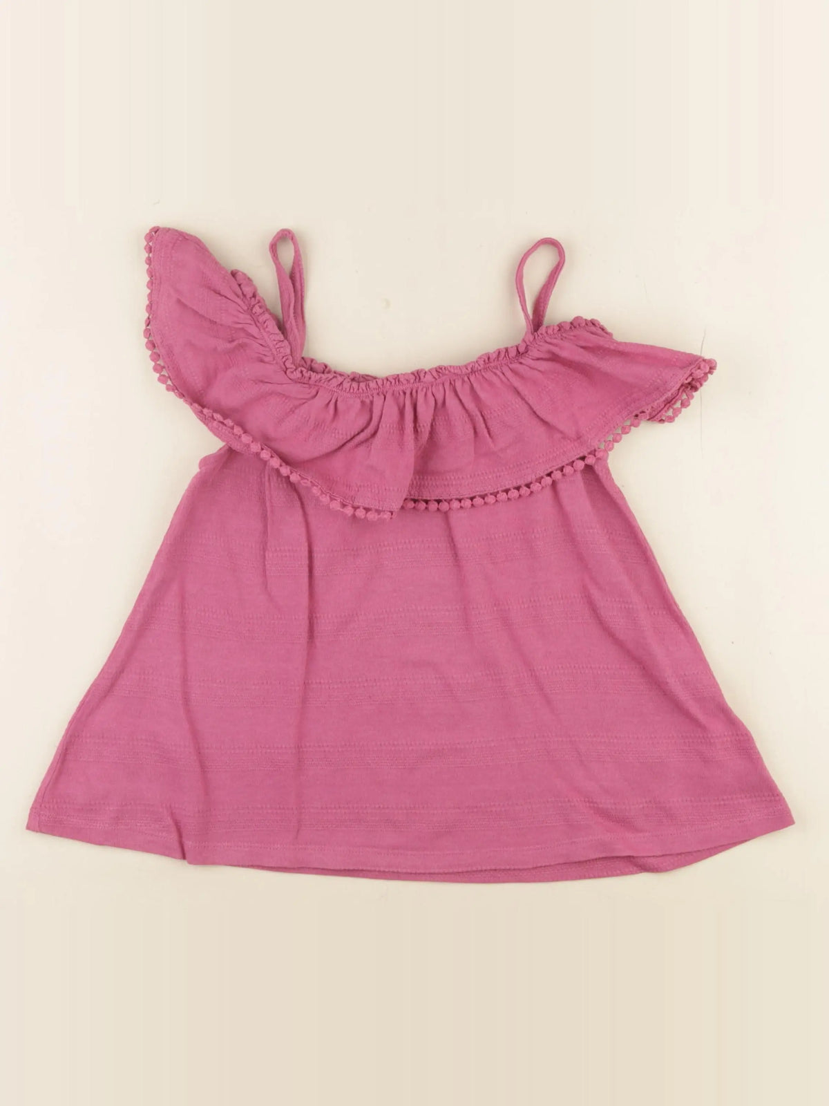Vertbaudet - débardeur rose - 8 ans