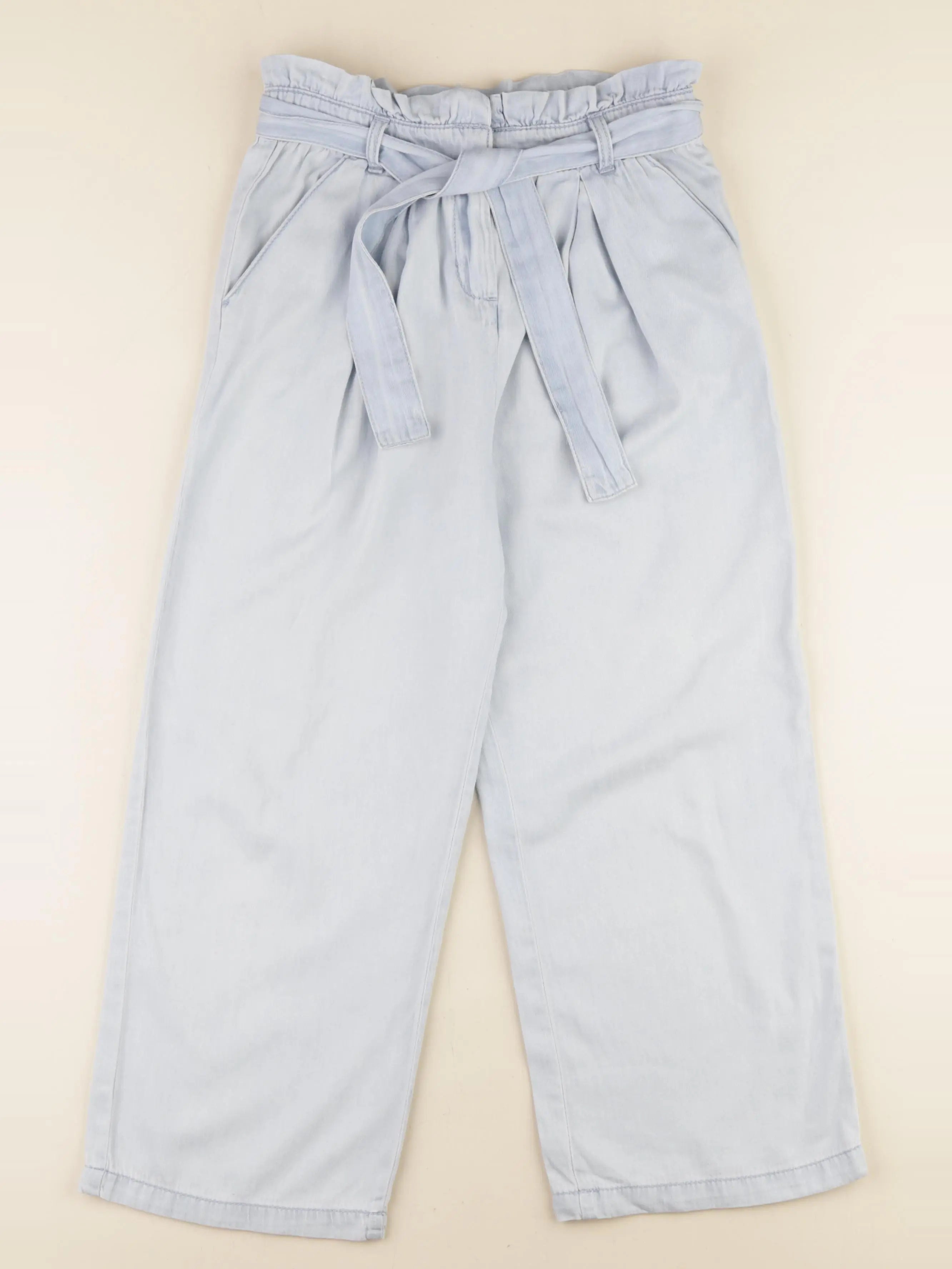 Vertbaudet - pantalon bleu - 10 ans