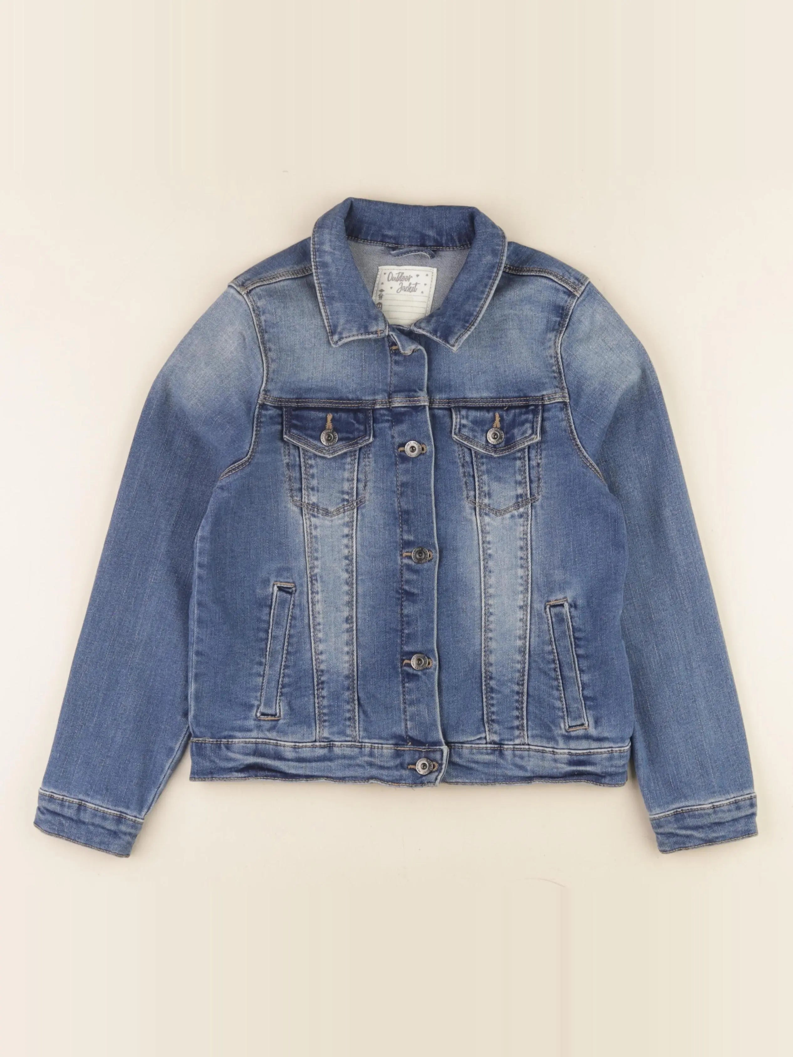 Vertbaudet - veste bleu - 8 ans