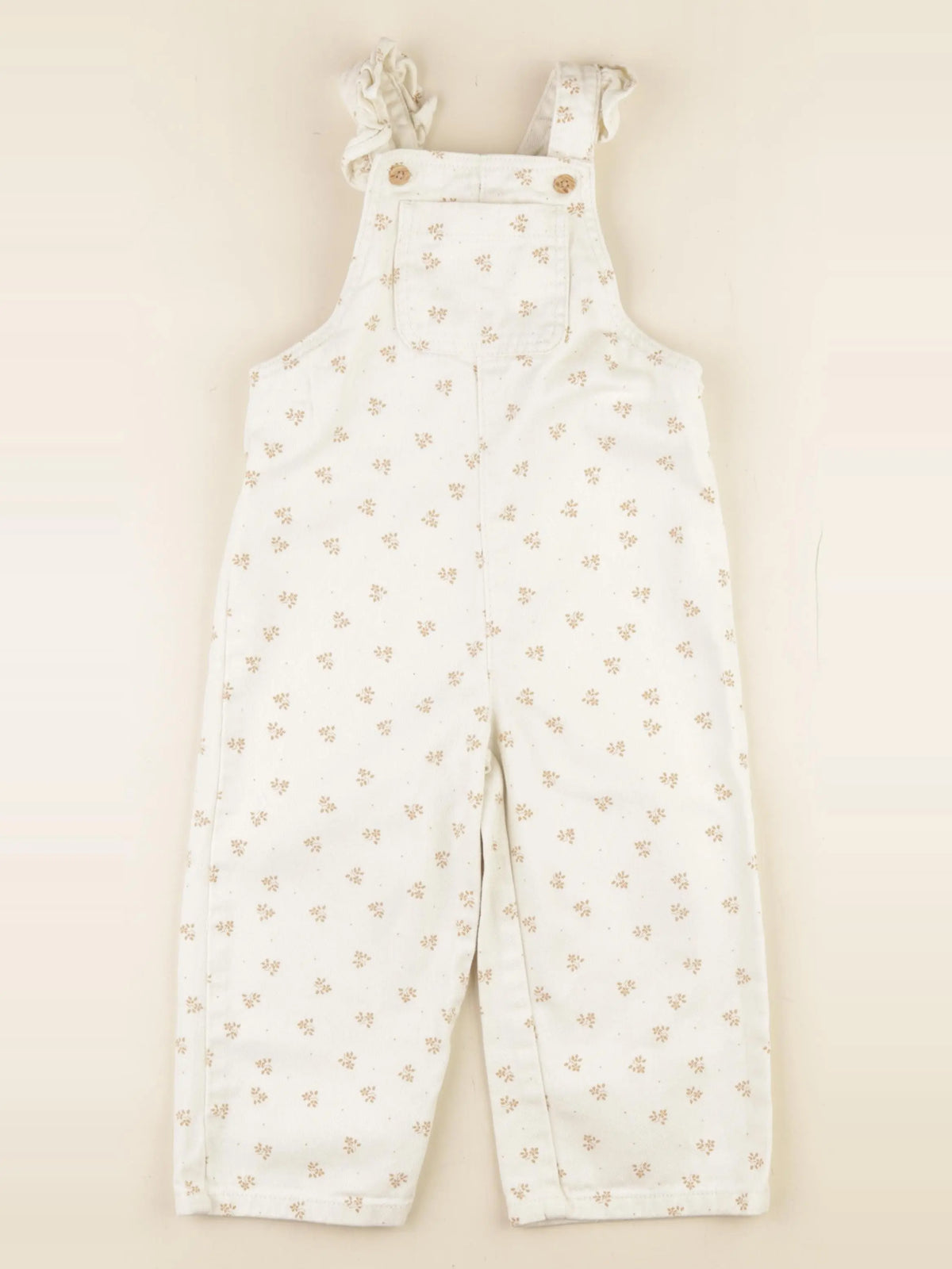 Vertbaudet - salopette blanc - 36 mois