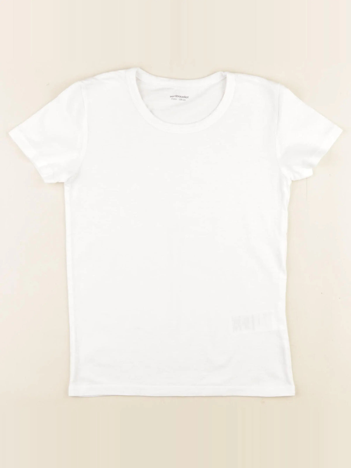 Vertbaudet - maillot de corps blanc - 8 ans