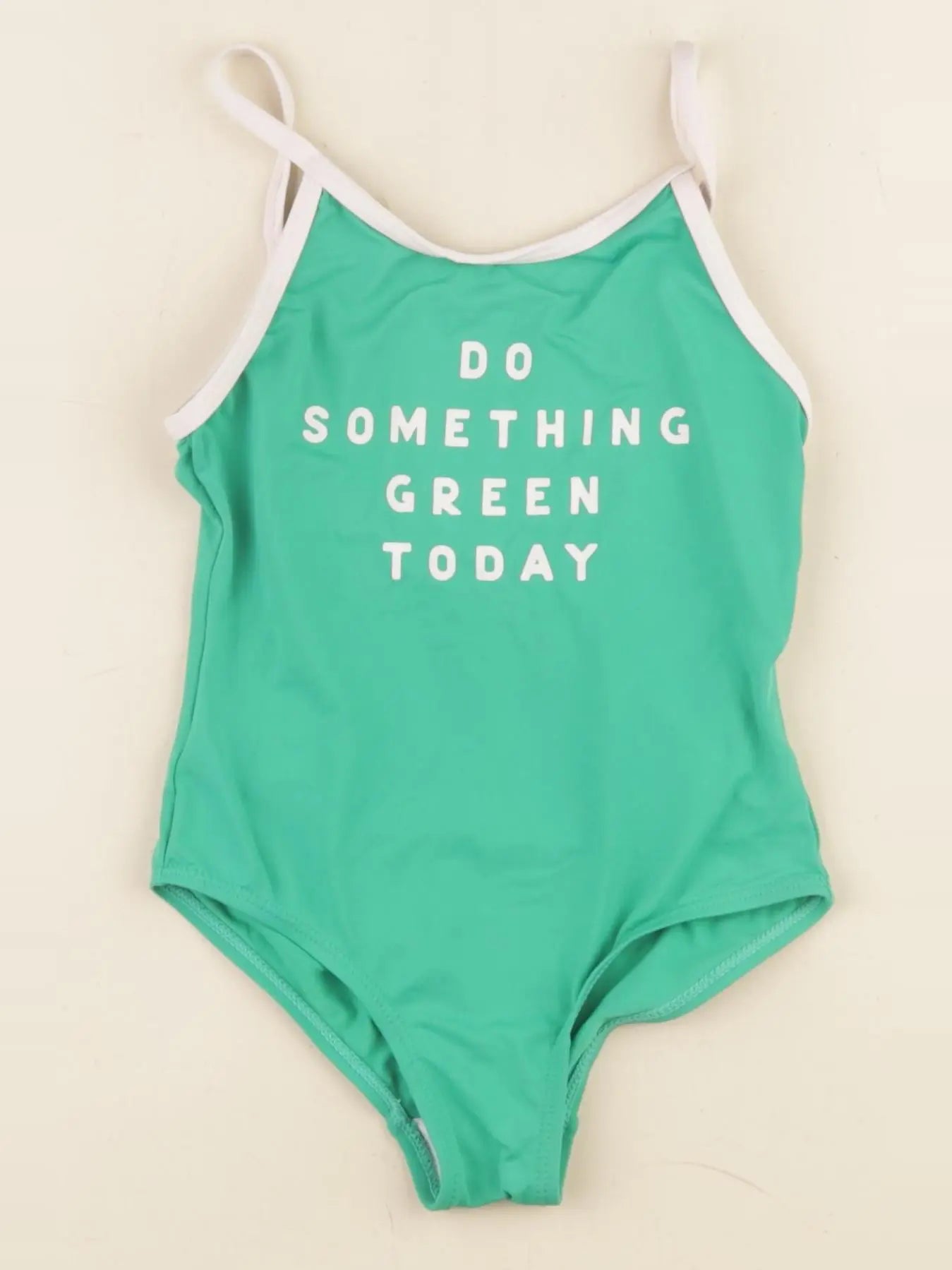 Monoprix - maillot de bain vert - 5 ans