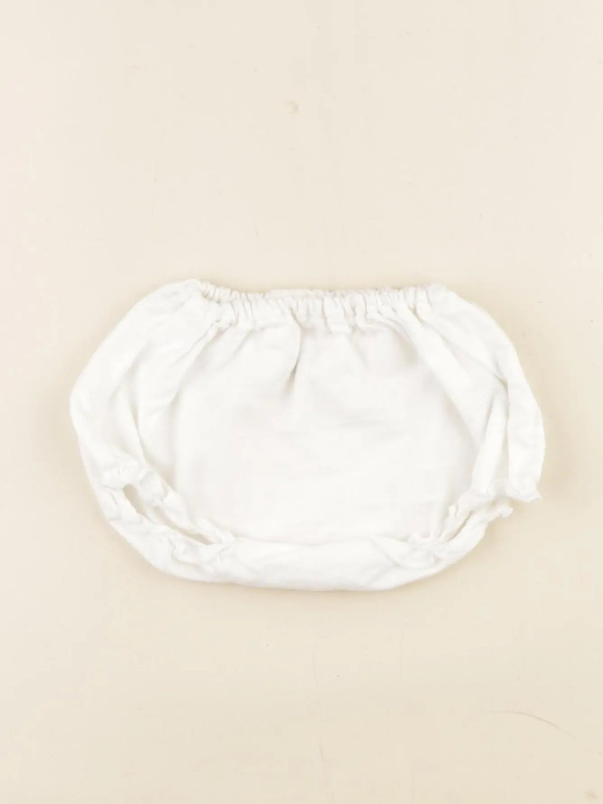 Petit Bateau - bloomer blanc - 6 mois