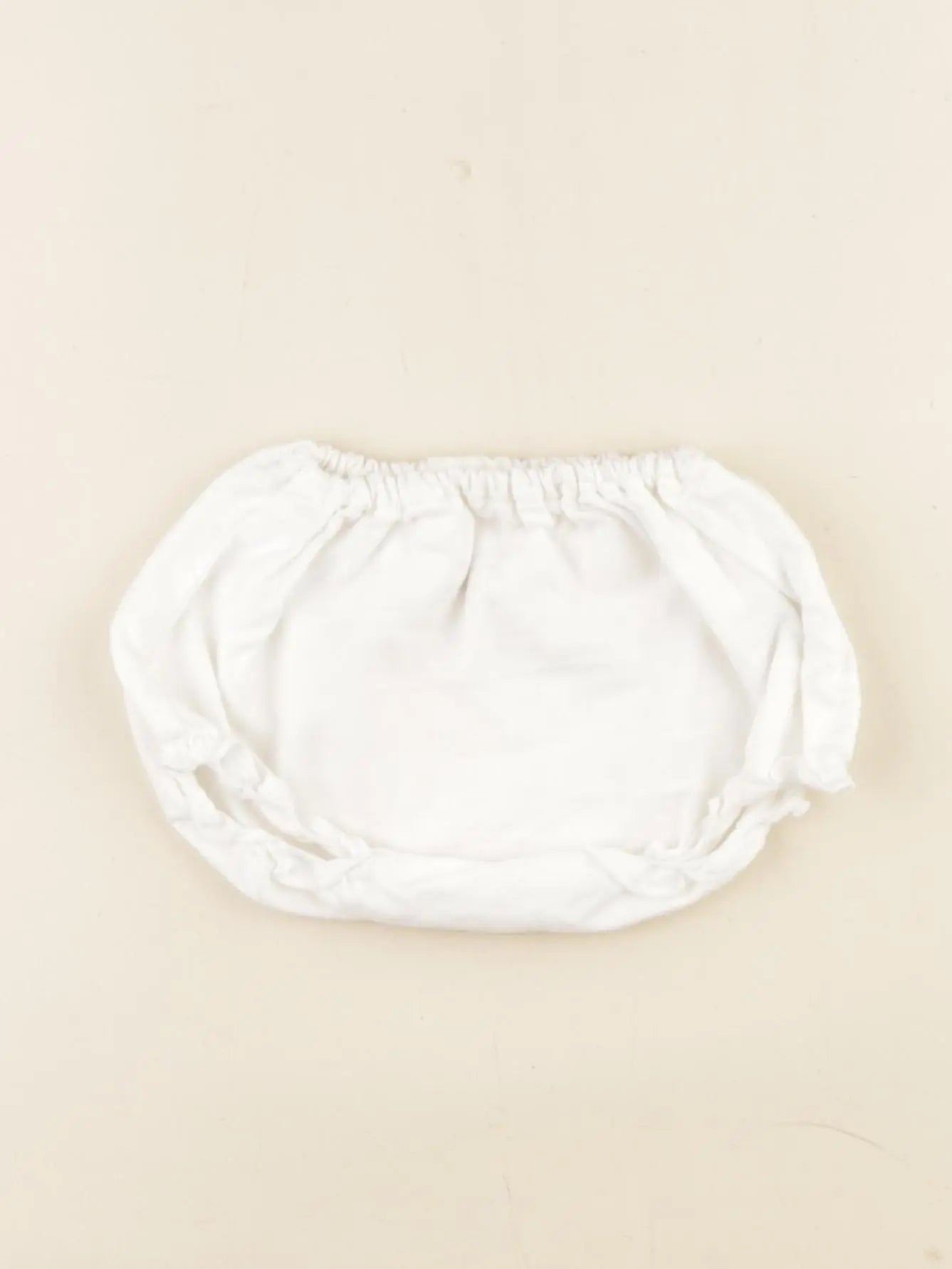 Petit Bateau - bloomer blanc - 6 mois