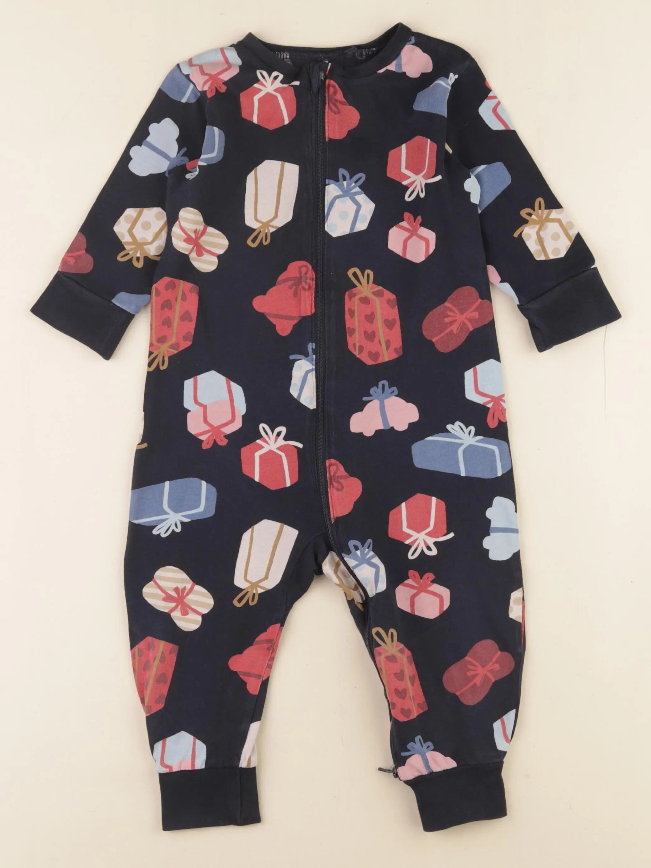 Lindex - pyjama coton bleu, rouge - 9/12 mois