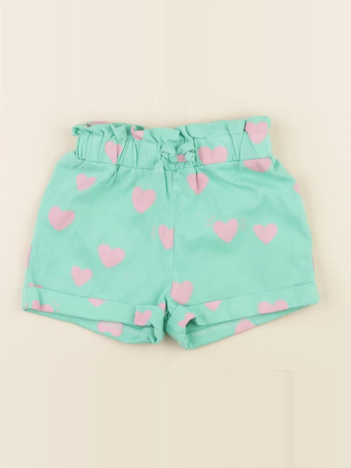 Tape à l'oeil - short vert - 9 mois