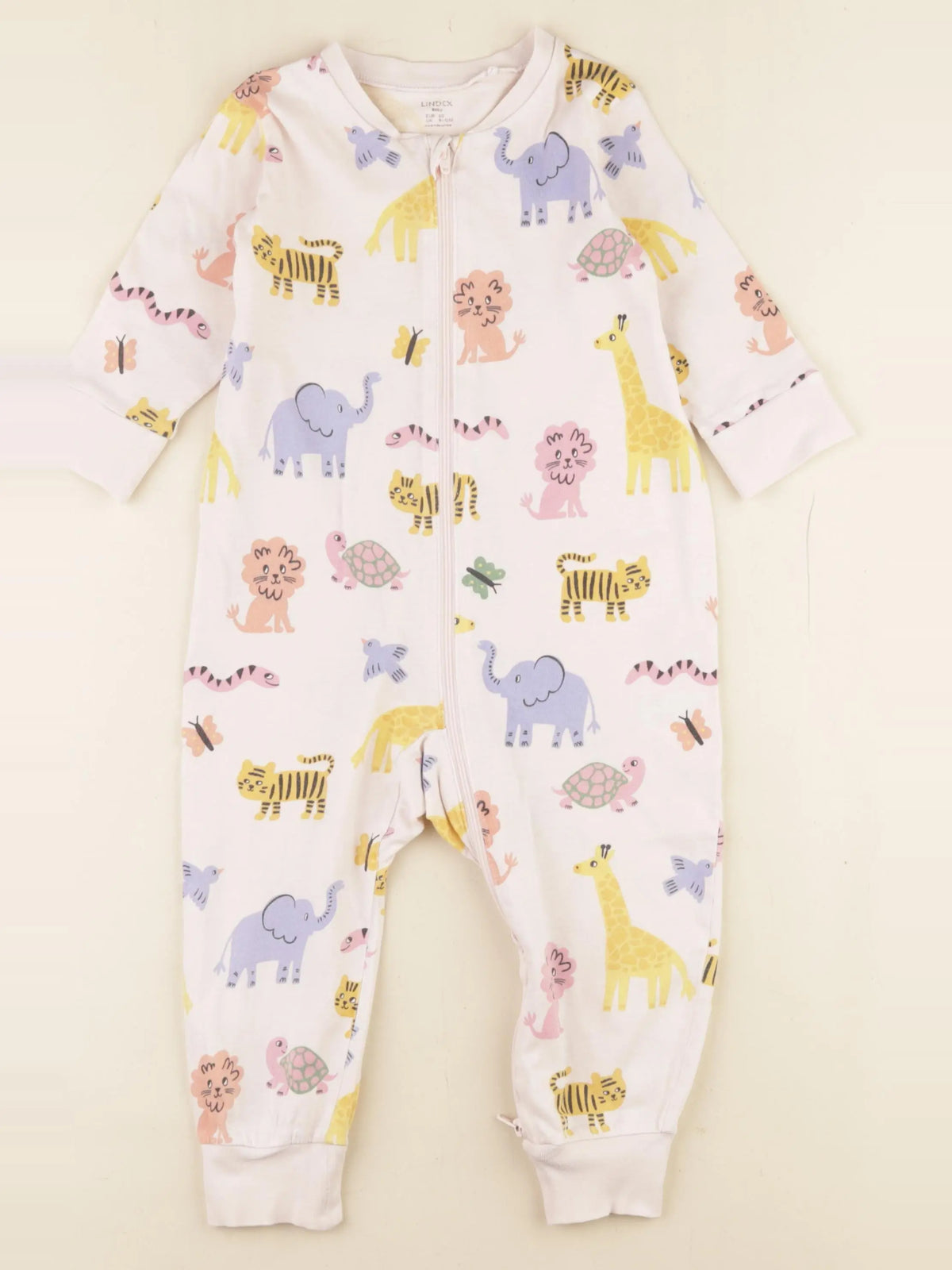 Lindex - pyjama coton multicolore - 9/12 mois