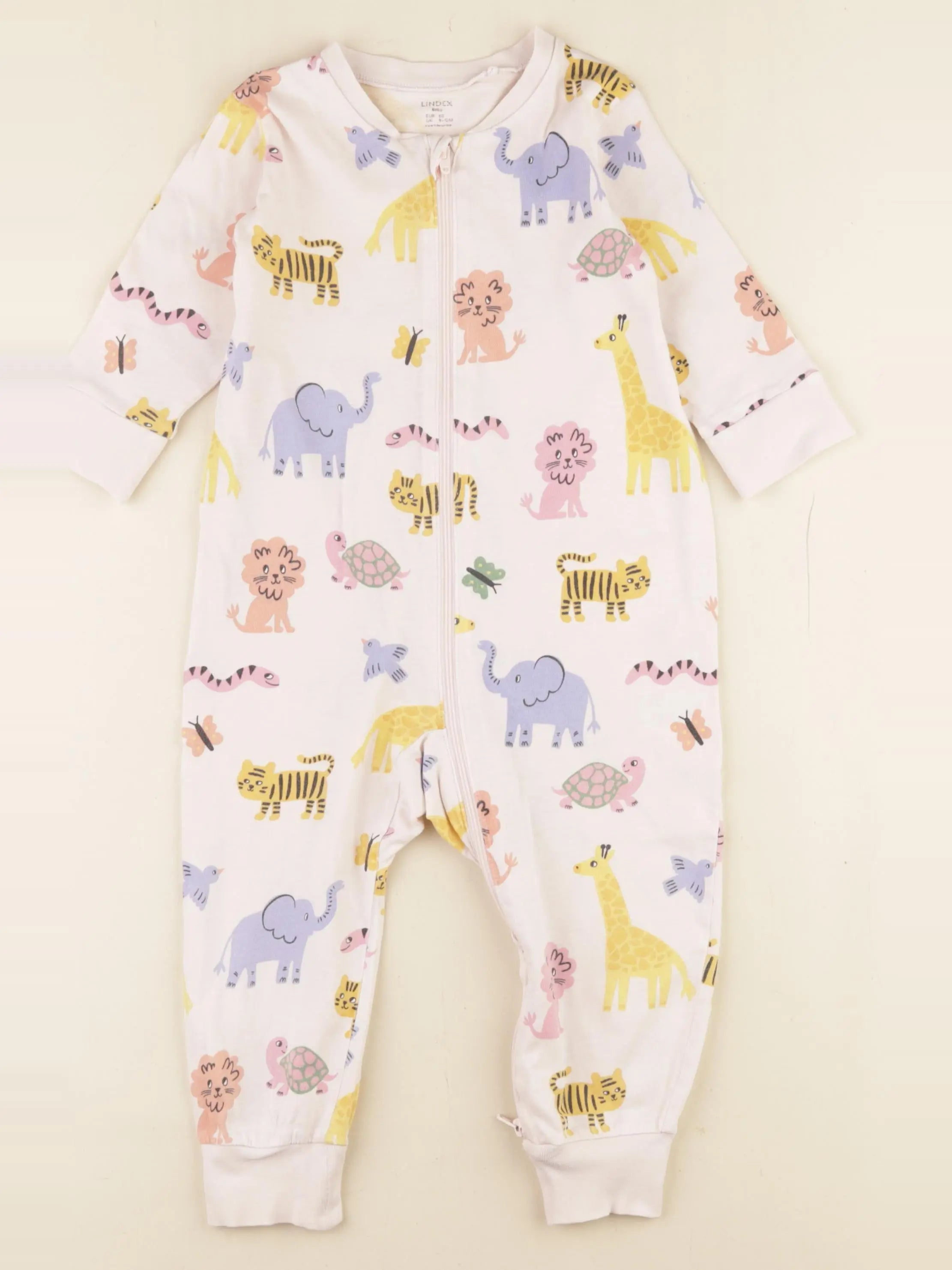 Lindex - pyjama coton multicolore - 9/12 mois