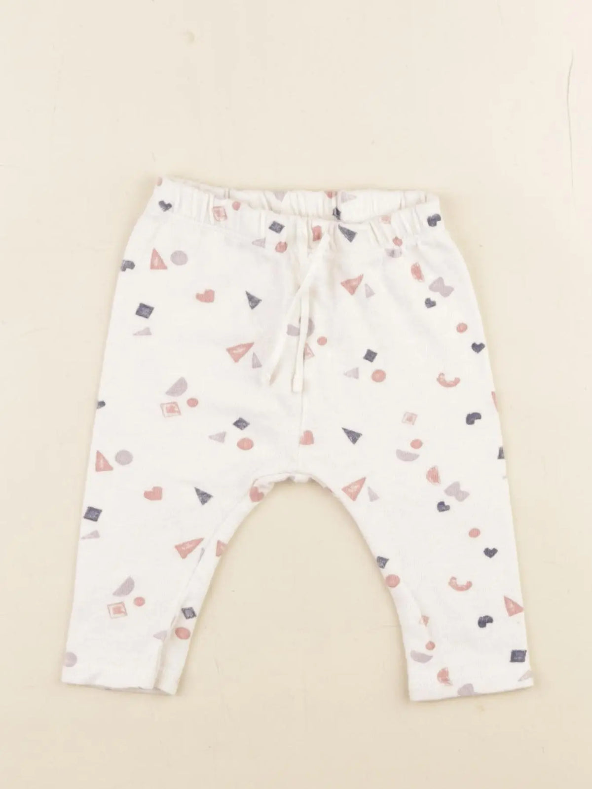 Zara - legging blanc - 1/3 mois