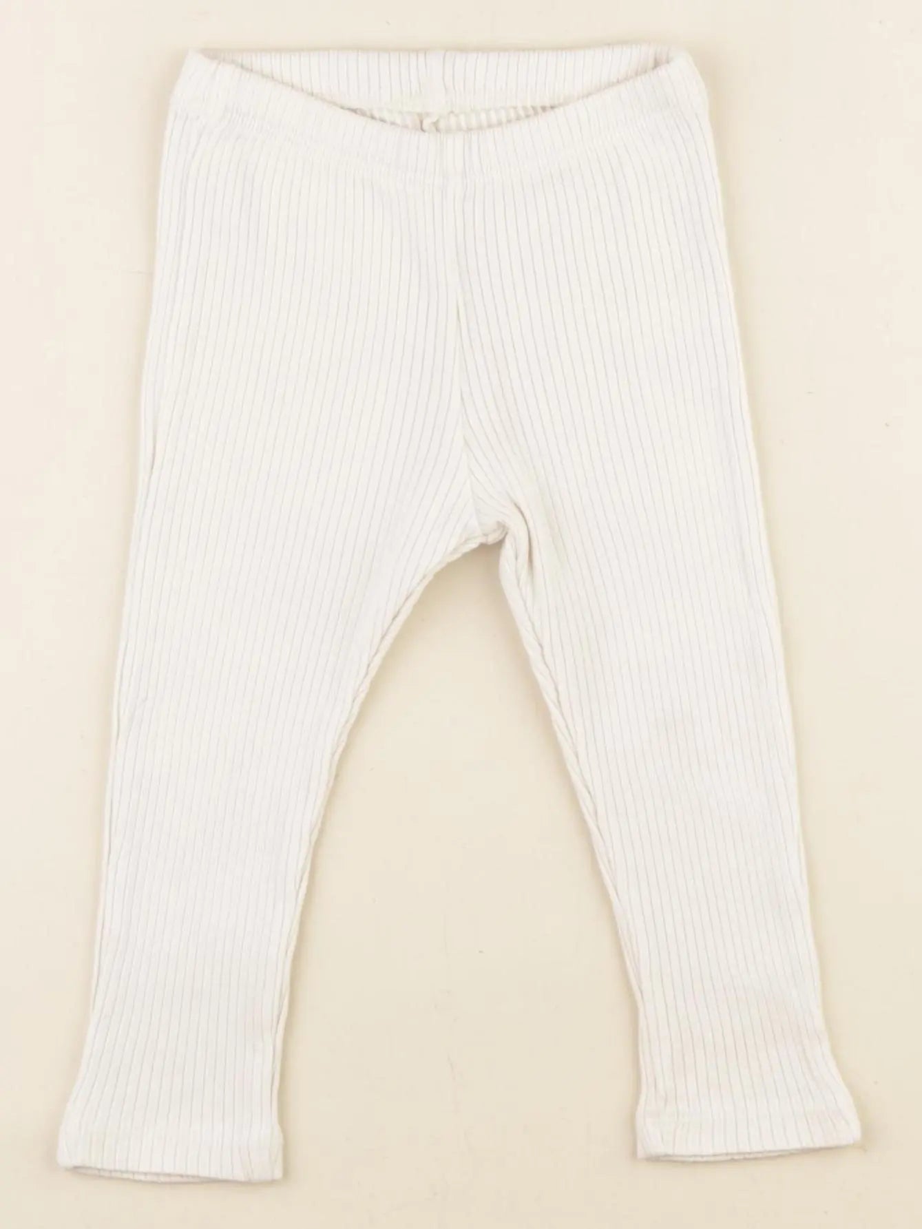 Lindex - legging beige - 9/12 mois