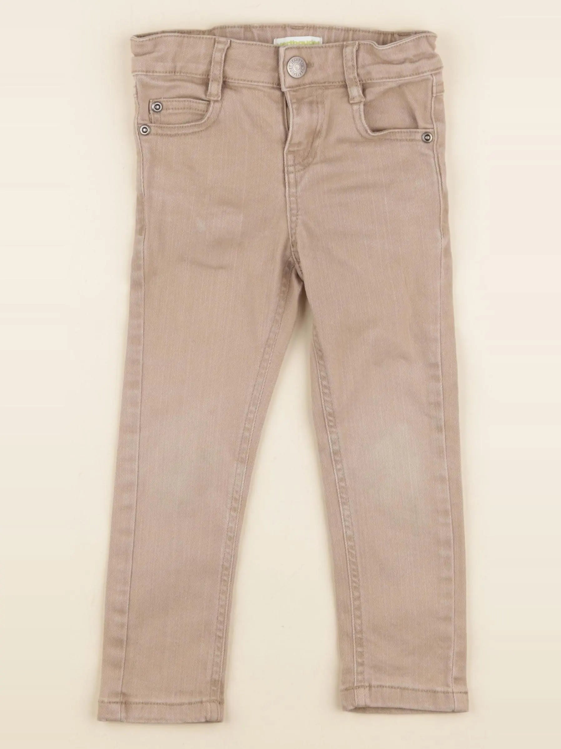 Vertbaudet - jean marron - 3 ans