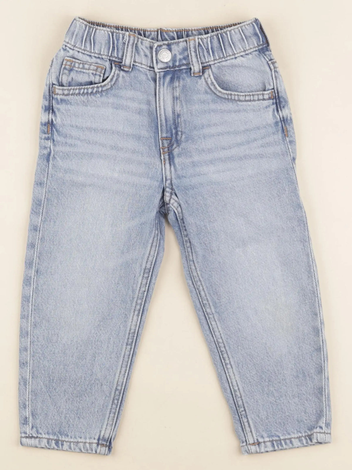 H&M - jean bleu - 18/24 mois