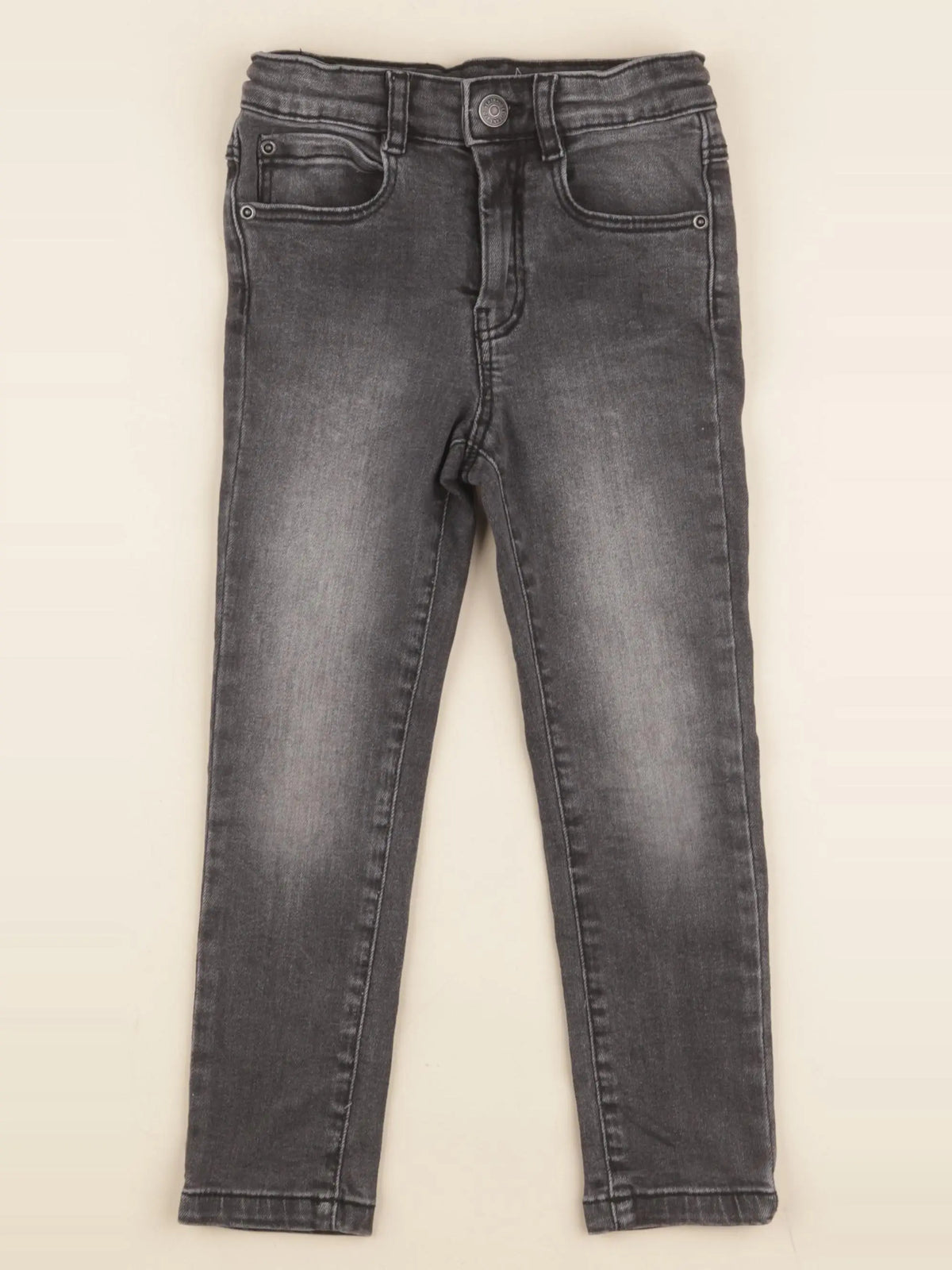 Vertbaudet - jean gris - 4 ans