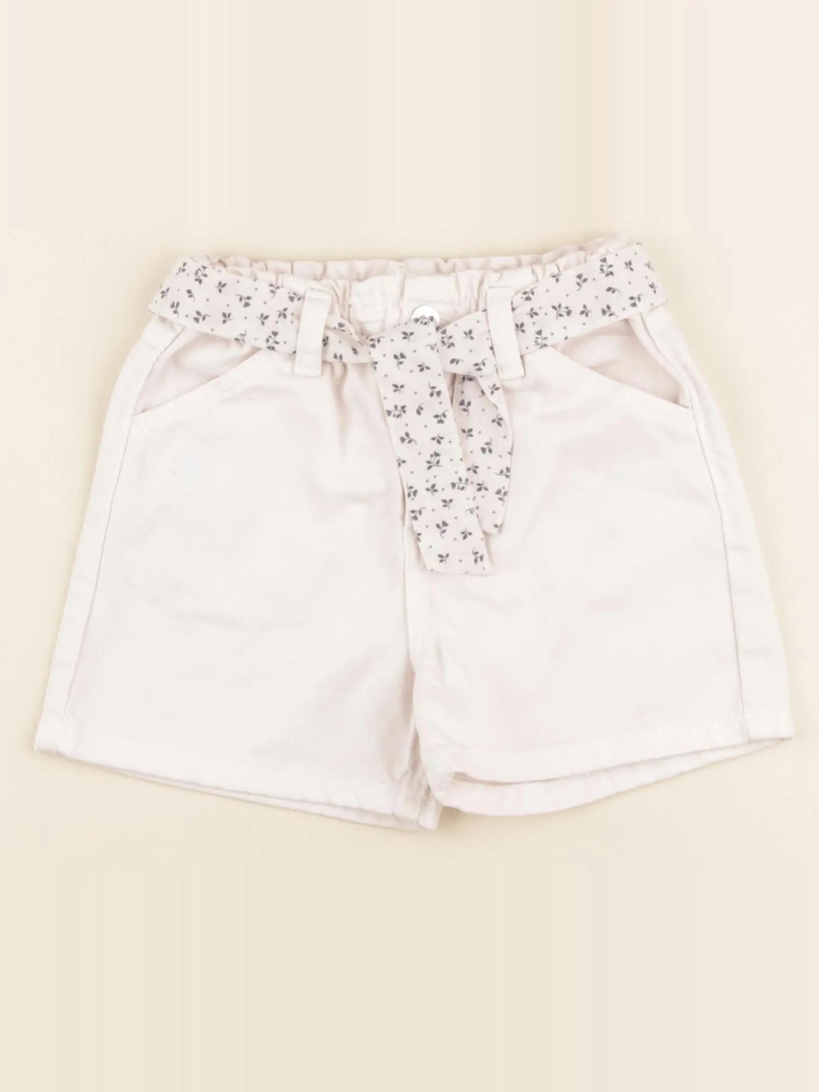 Mango - short blanc - 5/6 ans