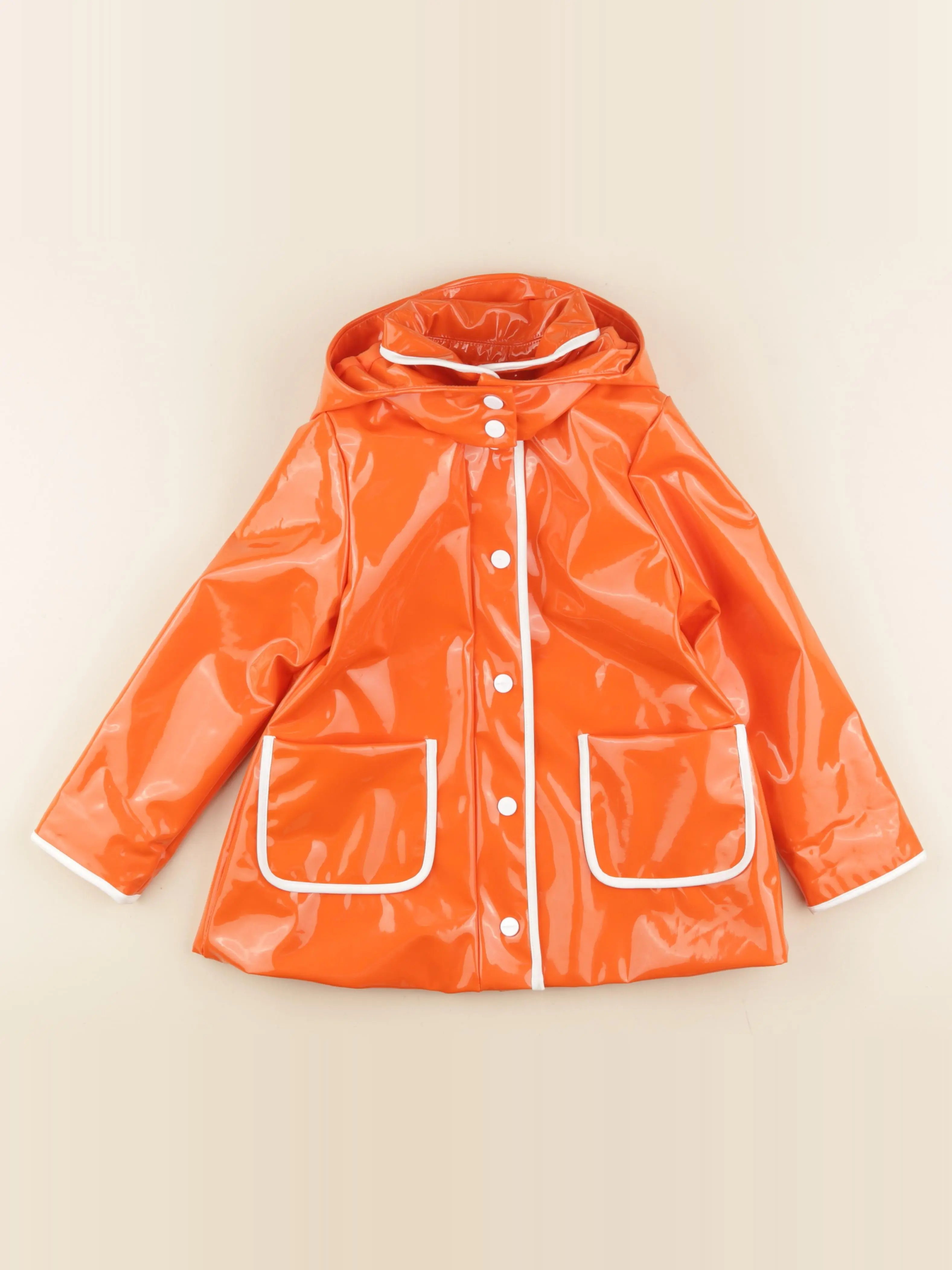 Jacadi - imperméable orange - 6 ans