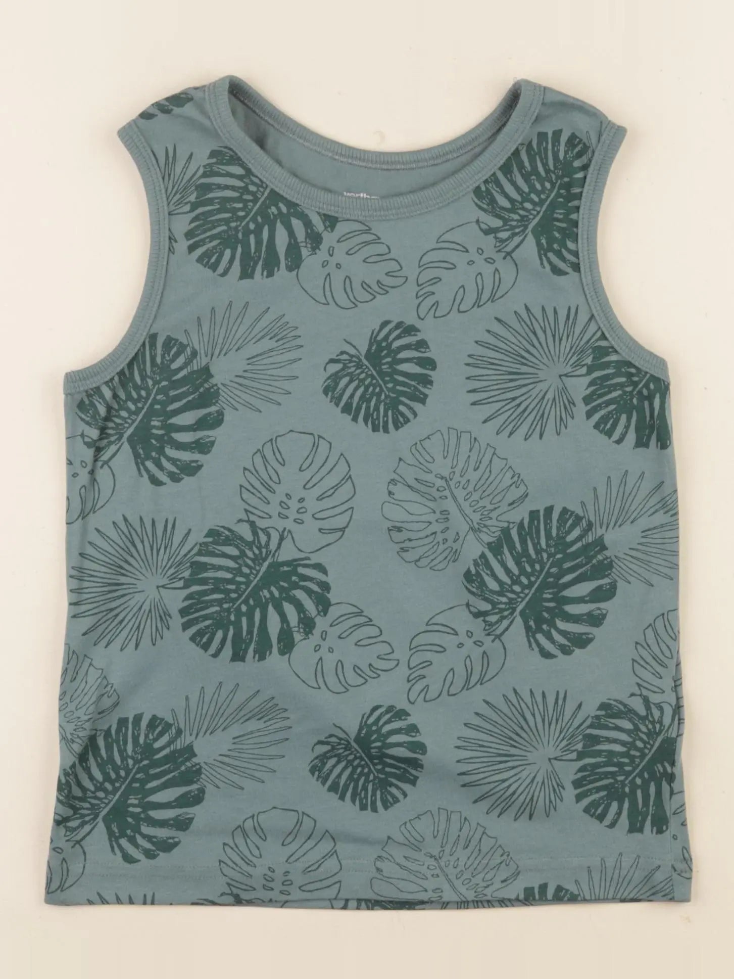 Vertbaudet - débardeur vert - 5 ans